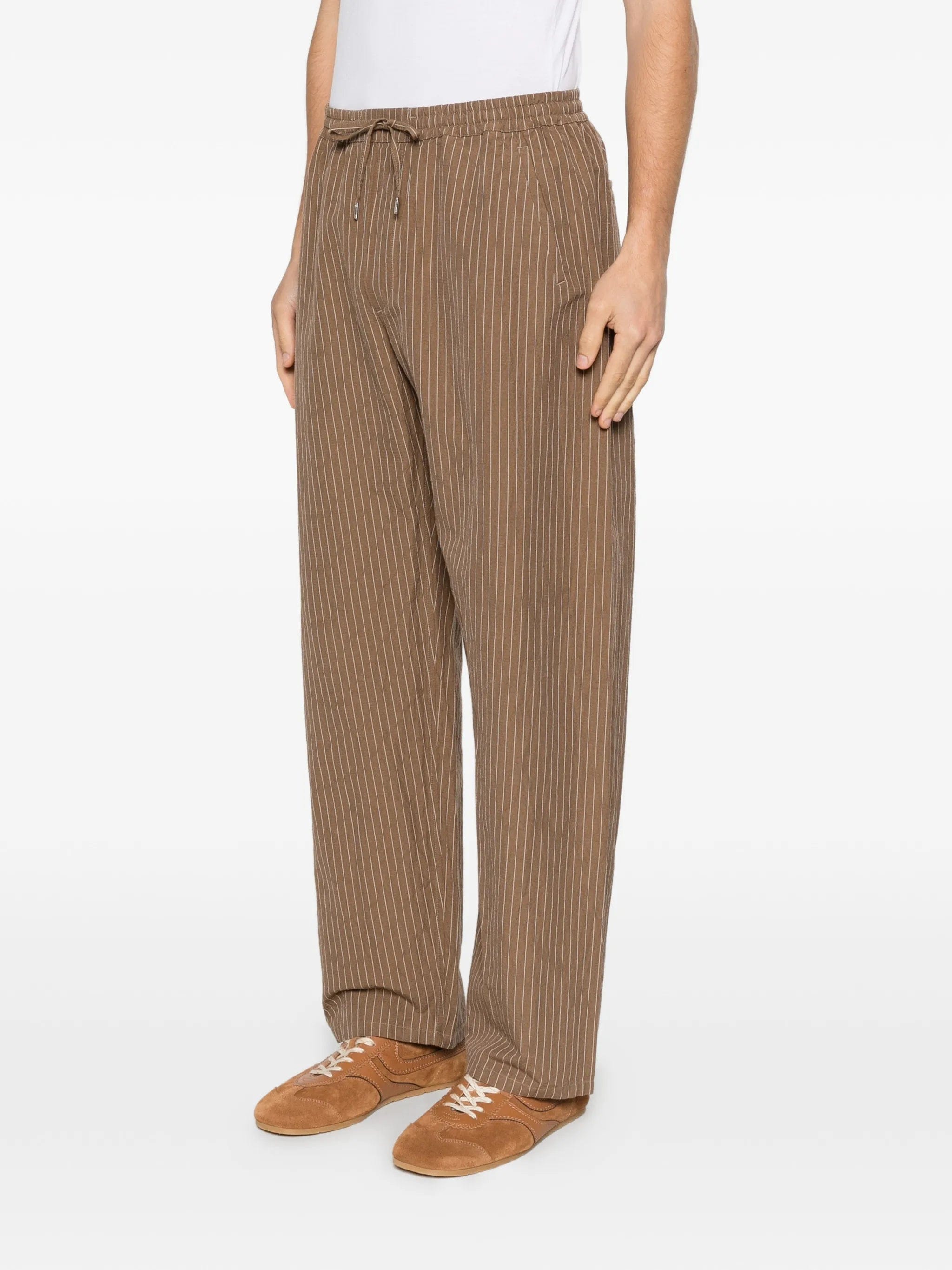 A Kind of Guise Samurai stripe drawstring trousers