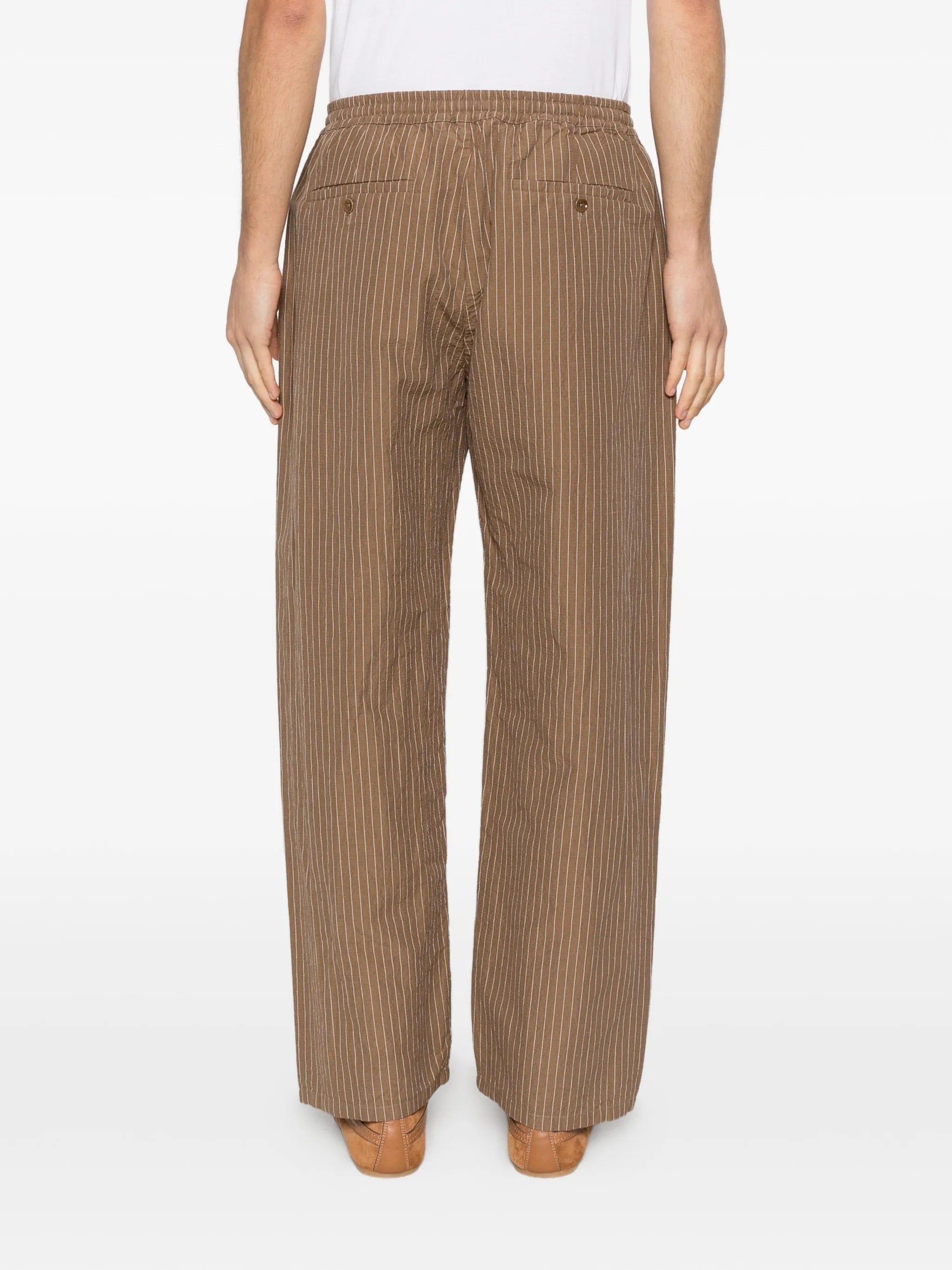 A Kind of Guise Samurai stripe drawstring trousers