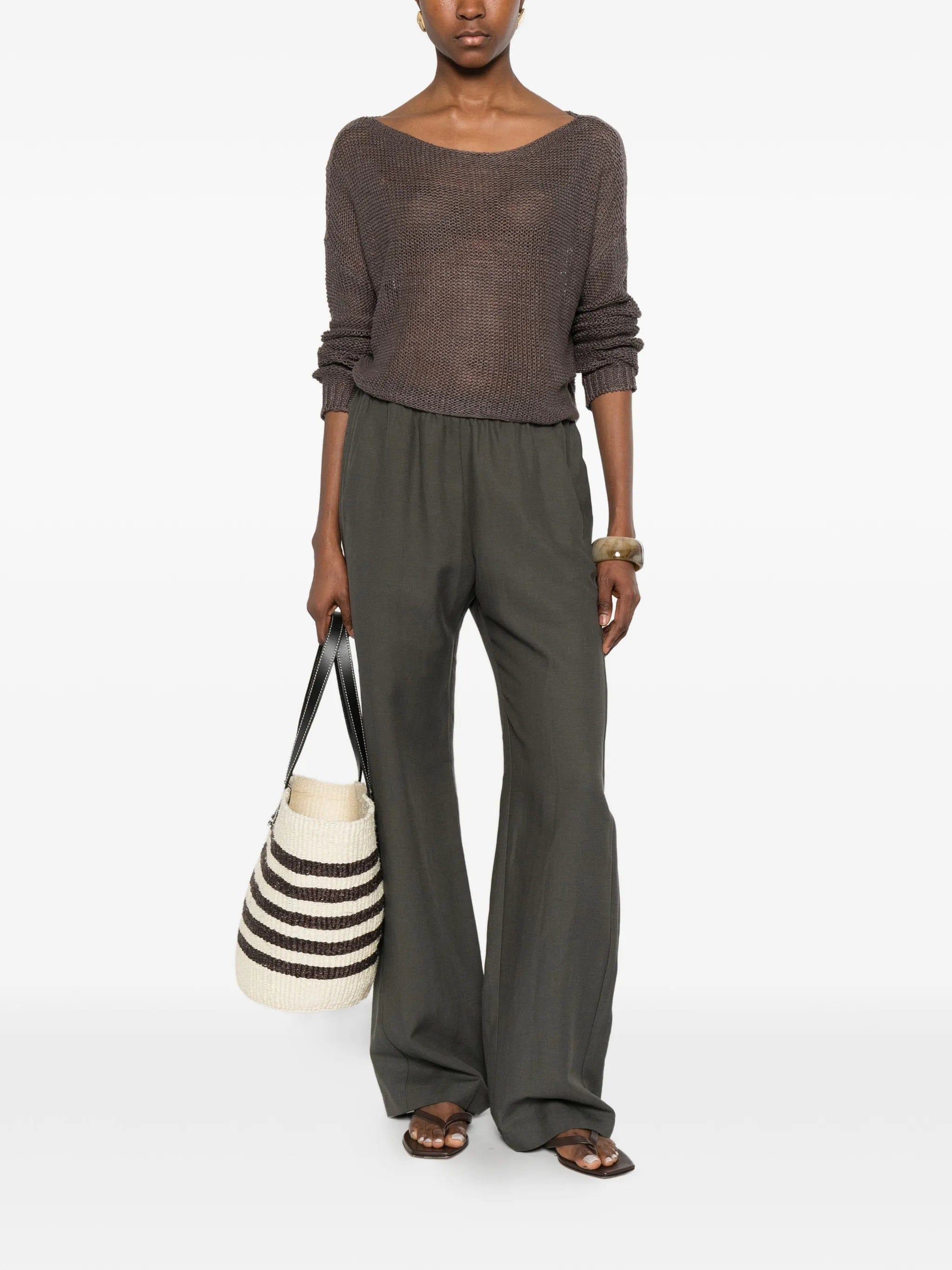 Enza Costa boat - neck sweater