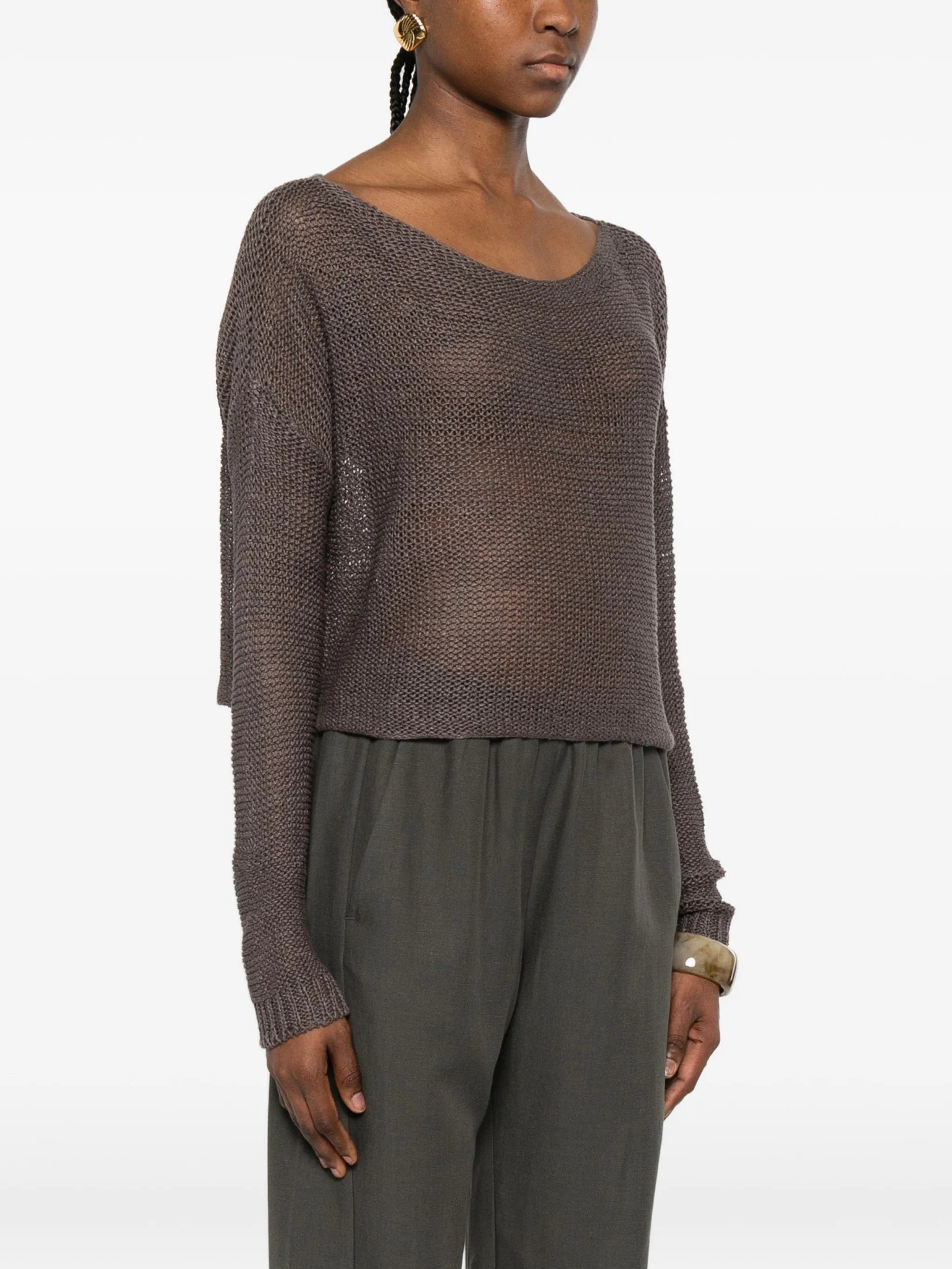 Enza Costa boat - neck sweater