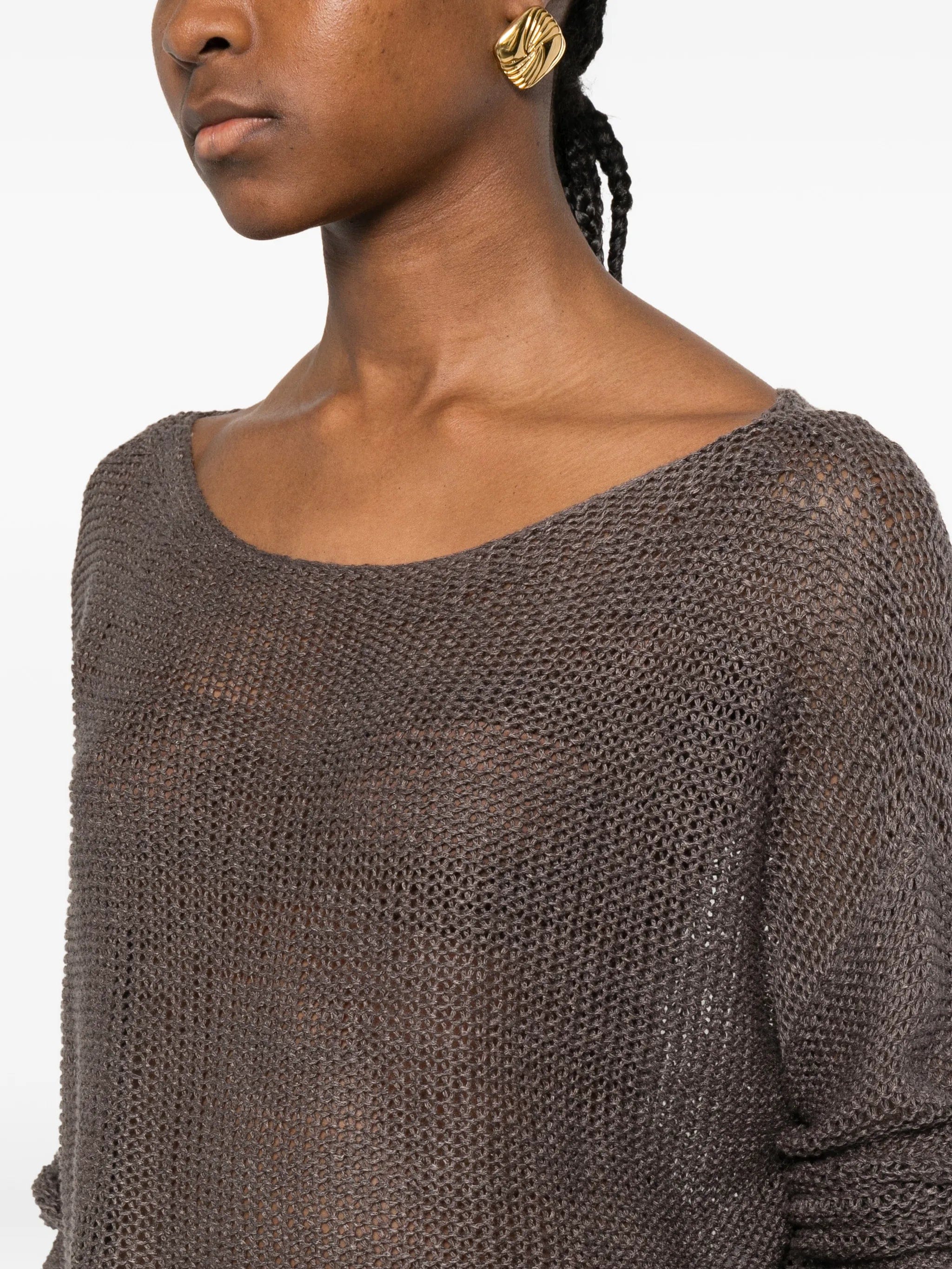 Enza Costa boat - neck sweater