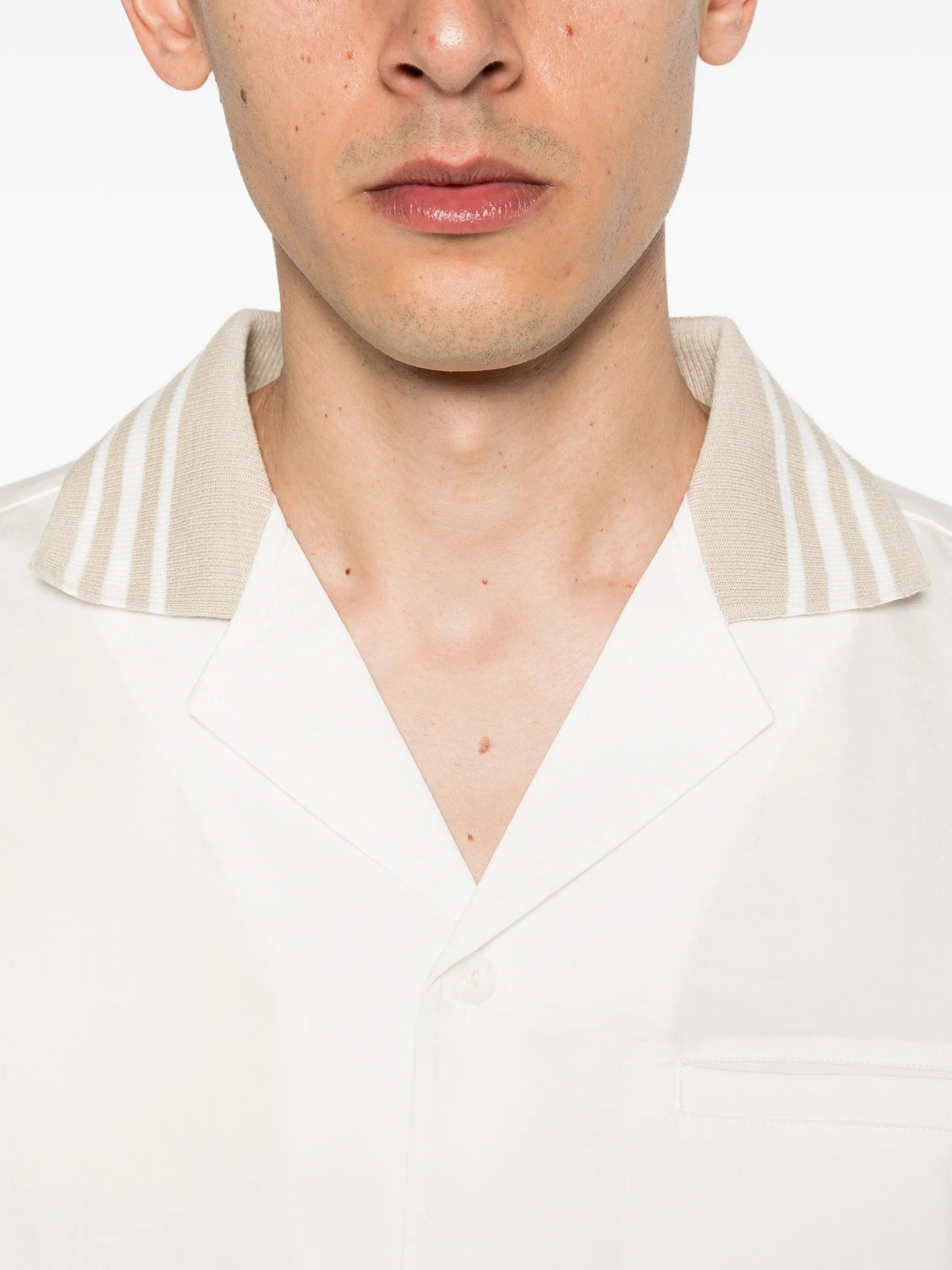 CHÉ Senna striped - collar shirt