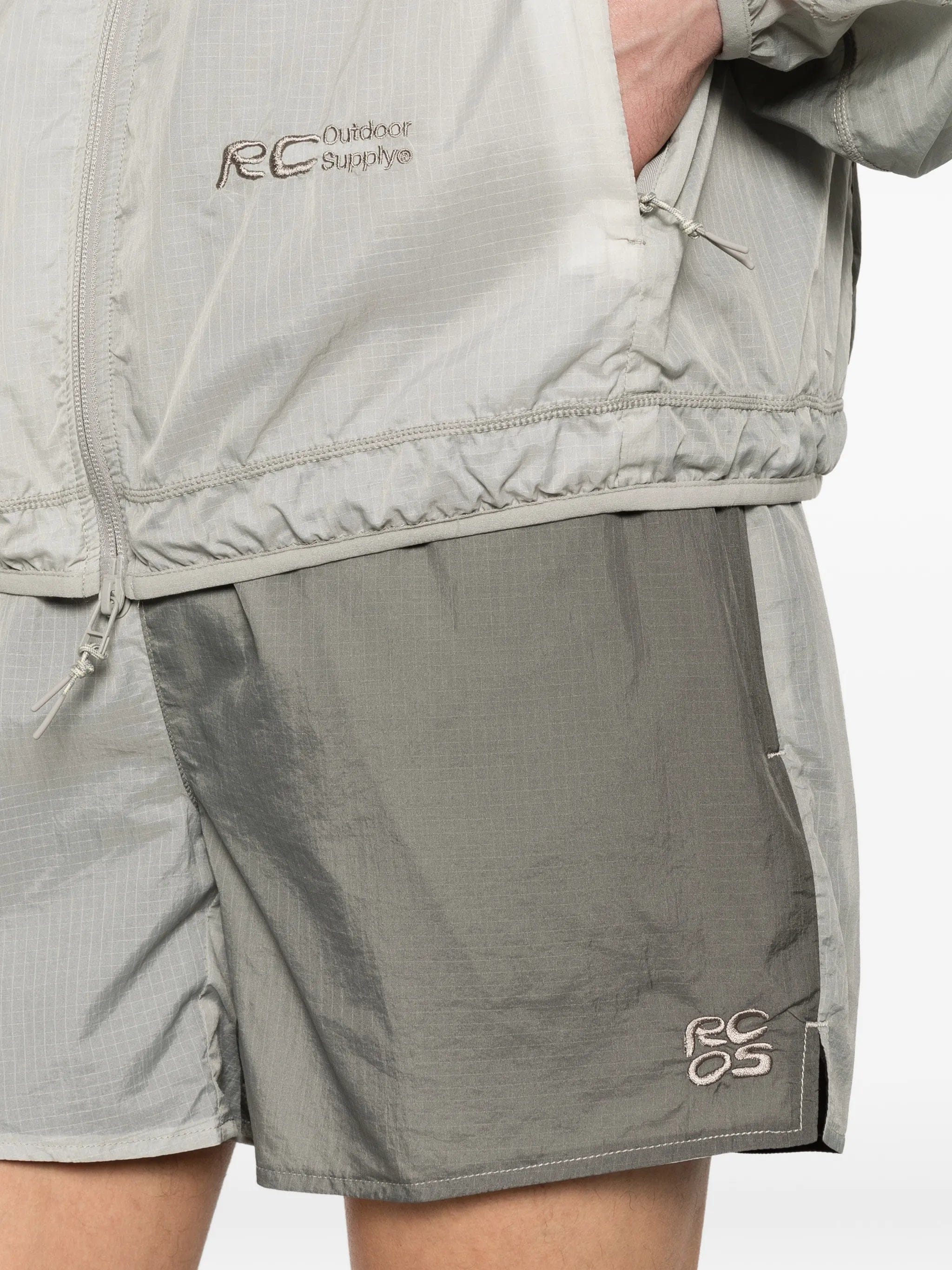 RC Outdoor Supply logo - detail shorts