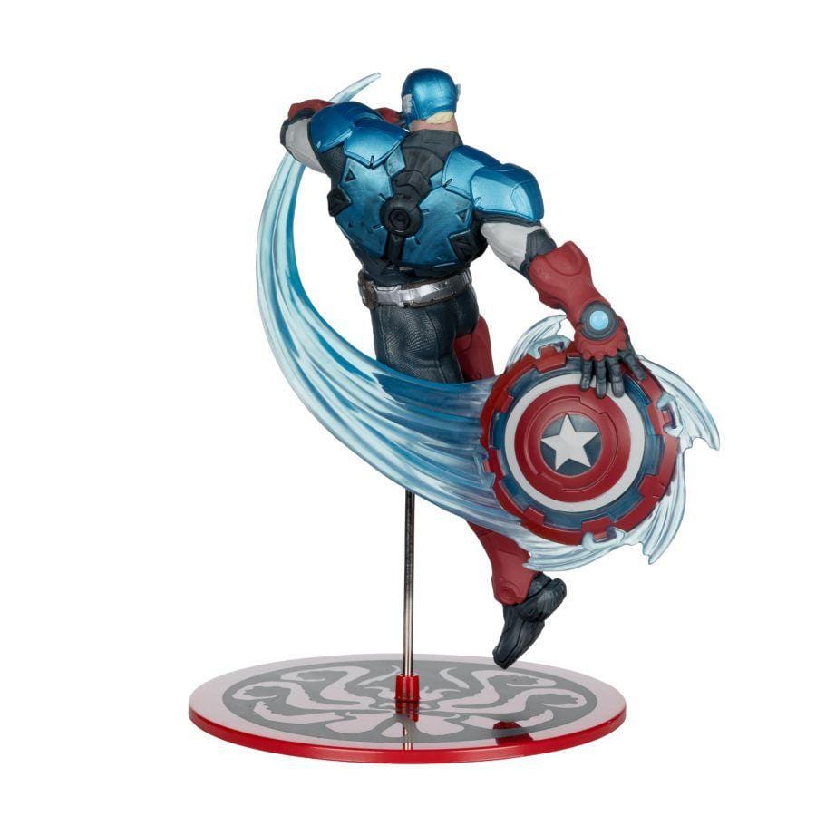 Mcfarlane Toys Marvel Rivals - Captain America 1:10th Scale Figure
