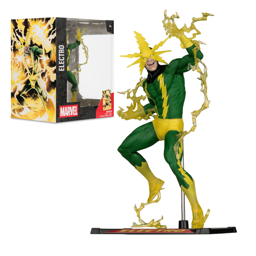 Mcfarlane Toys Marvel - Electro (Joe Fixit #5) 1:10 Scale Figure
