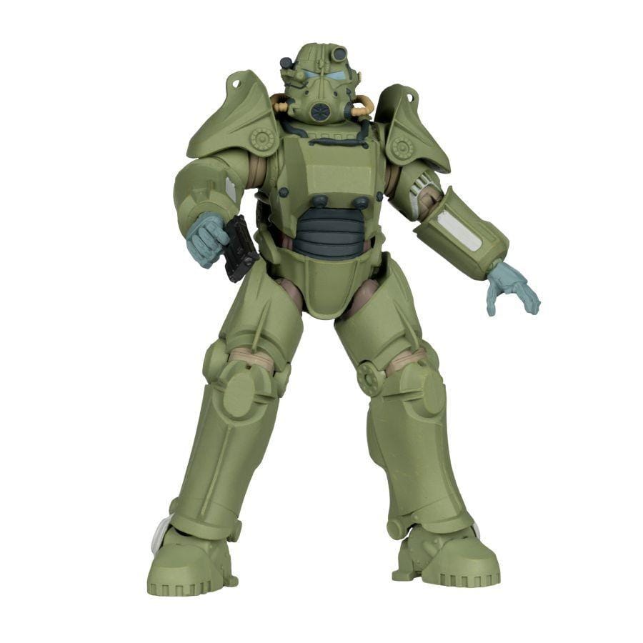 Mcfarlane Toys Fallout 76 - T - 45 Military Armor (Chase Version) Gaming Edition 7" Figure