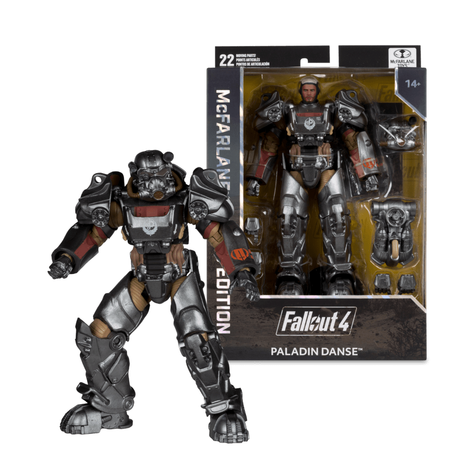 Mcfarlane Toys Fallout 4 - Paladin Danse Gaming Edition 7" Figure