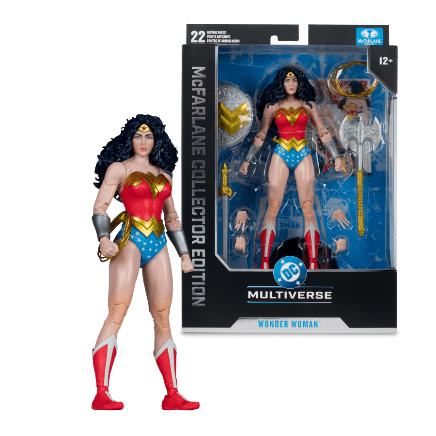 Mcfarlane Toys DC Comics - Wonder Woman 80'S Collector Edition 7" Figure