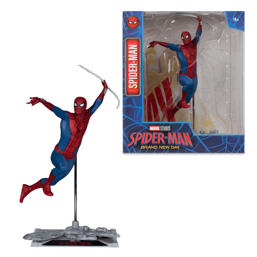 Mcfarlane Toys Spider - Man: Brand New Day - Spider - Man 1:10 Scale Figure