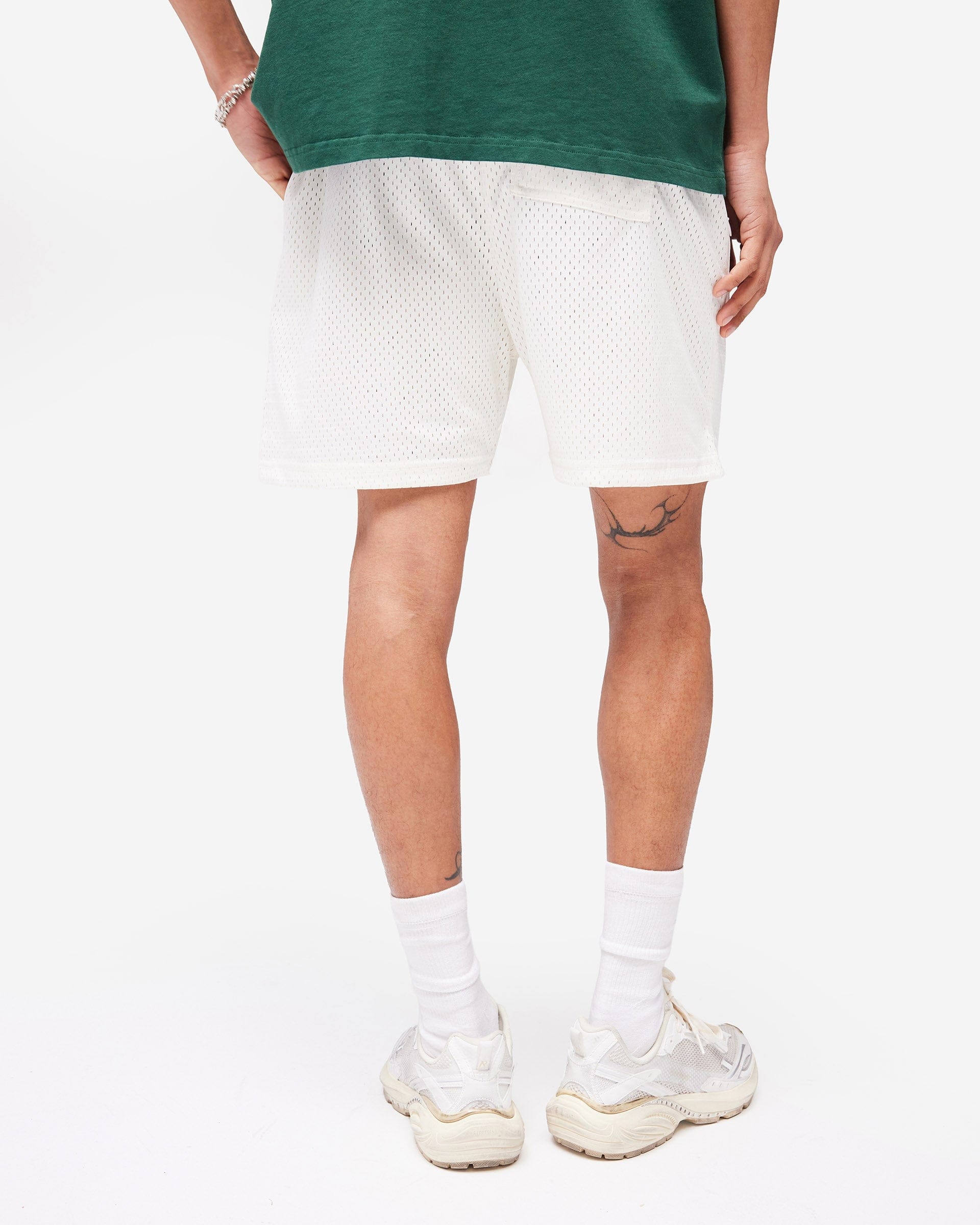 Owners Club Represent Owners Club Mesh Shorts - Flat White