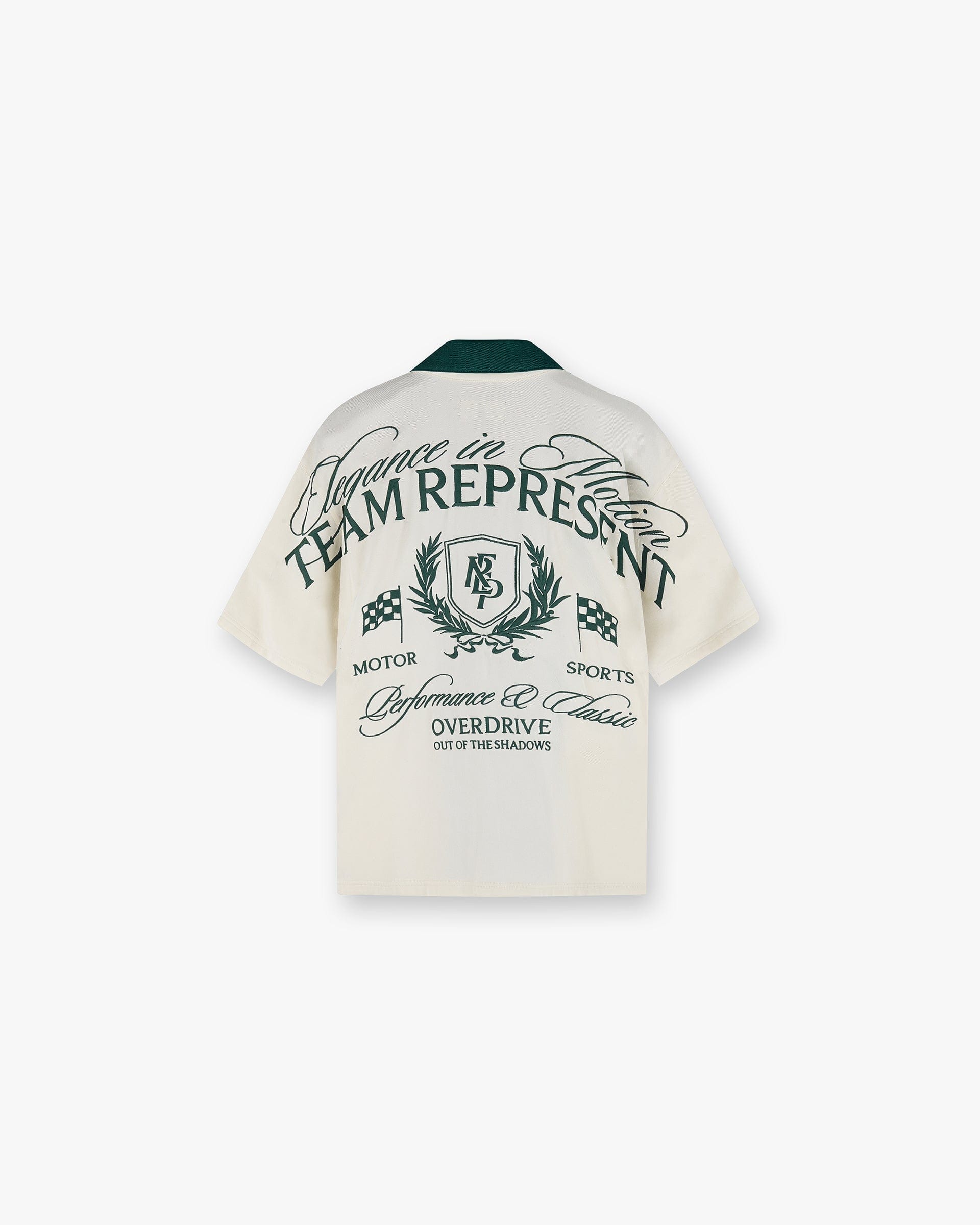 SS25 Represent Crest Shirt - Antique White