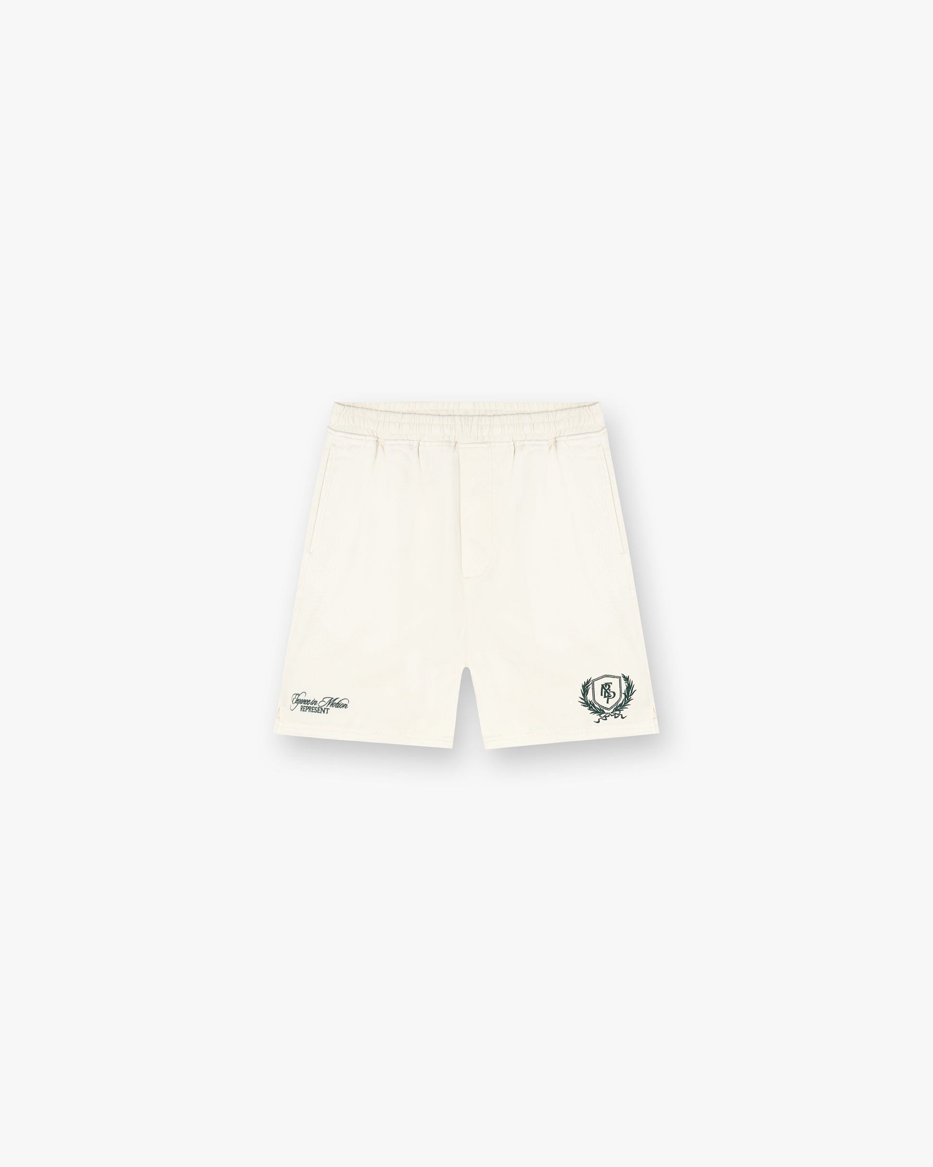 SS25 Represent Crest Short - Antique White