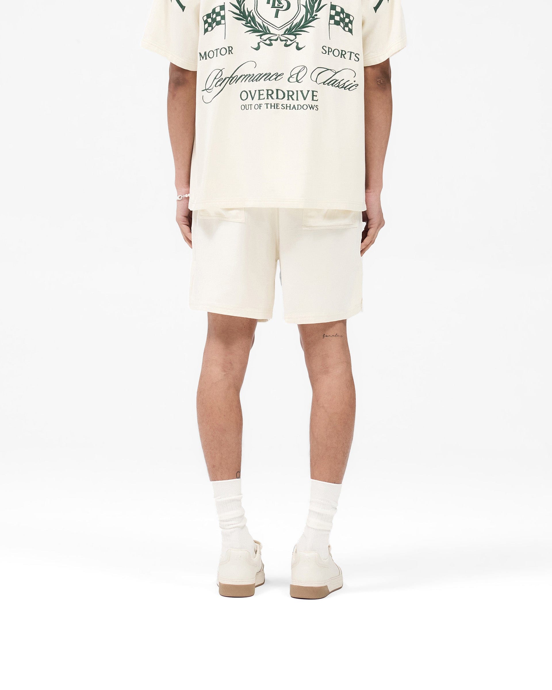 SS25 Represent Crest Short - Antique White