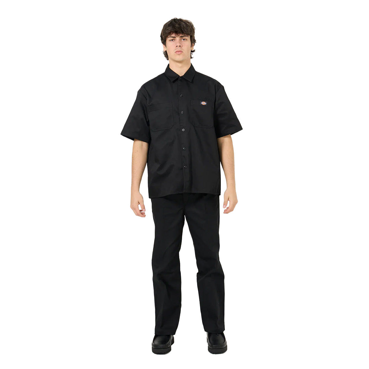 WACKO MARIA Dickies Type 1 Work Shirt Black