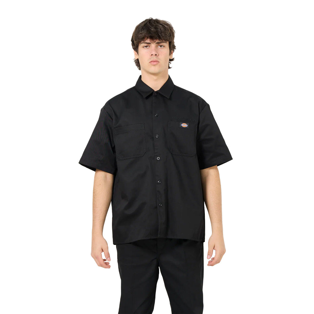 WACKO MARIA Dickies Type 1 Work Shirt Black
