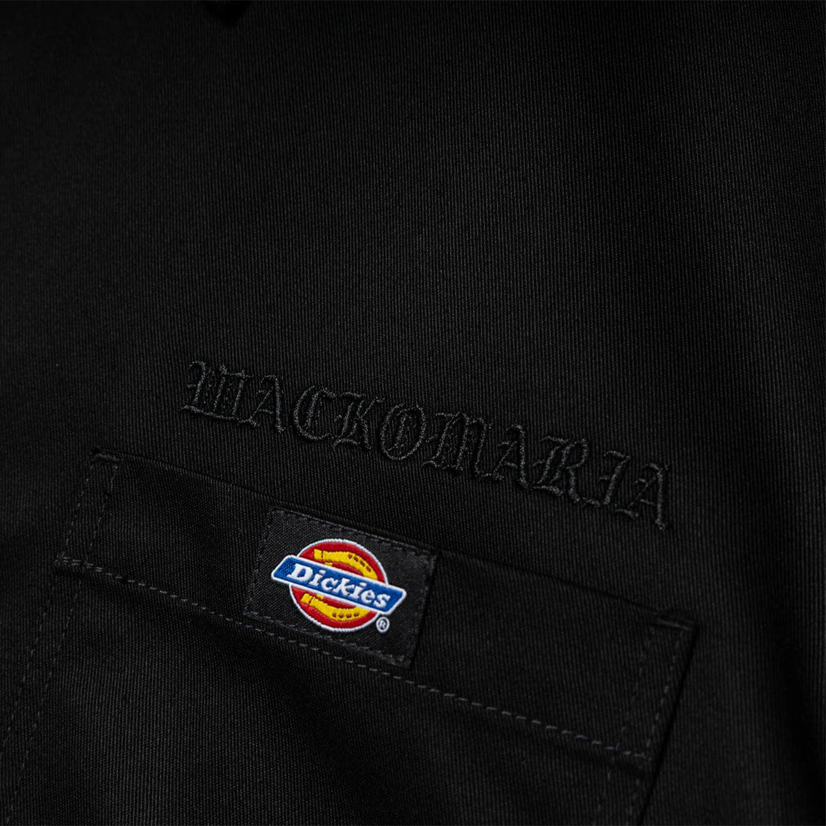 WACKO MARIA Dickies Type 1 Work Shirt Black