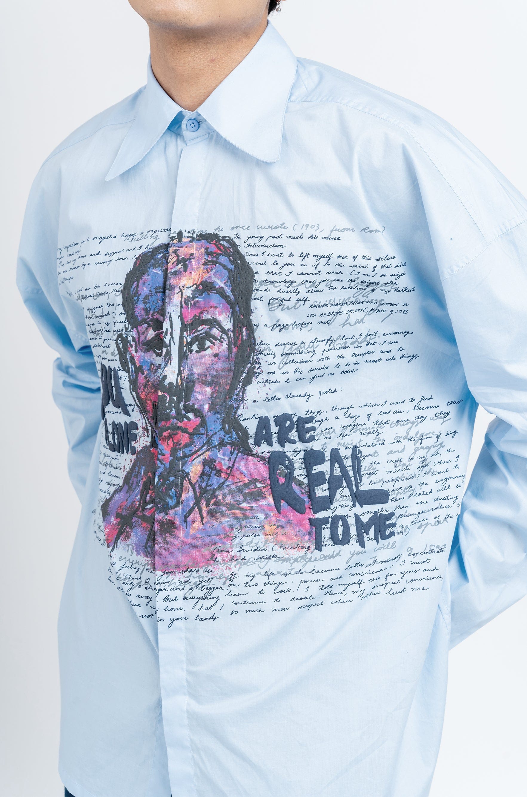 Blue Rilke' Chapter 1 Shirt (Powder Blue)