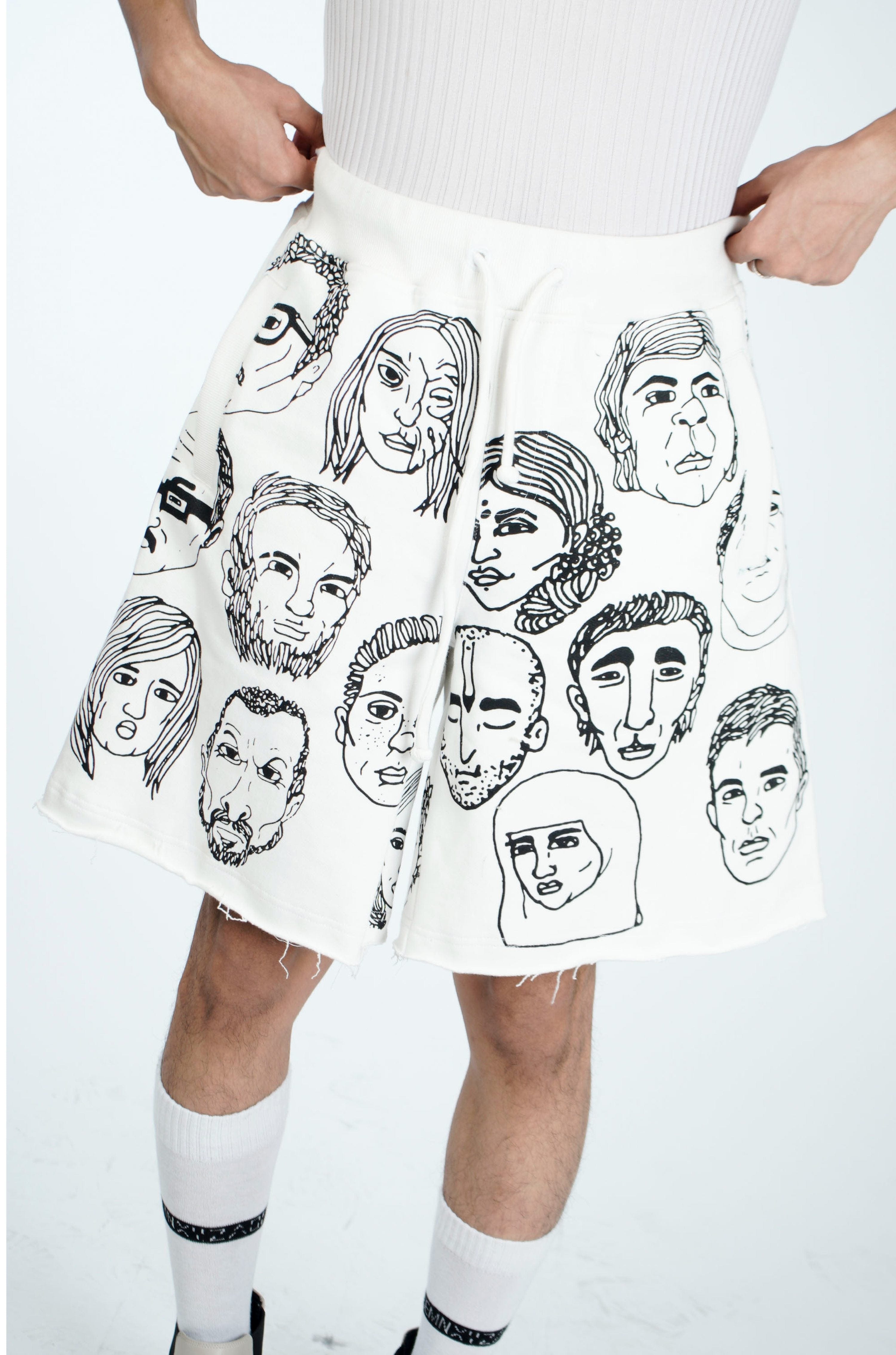 WHITE* Diversity Shorts (White)