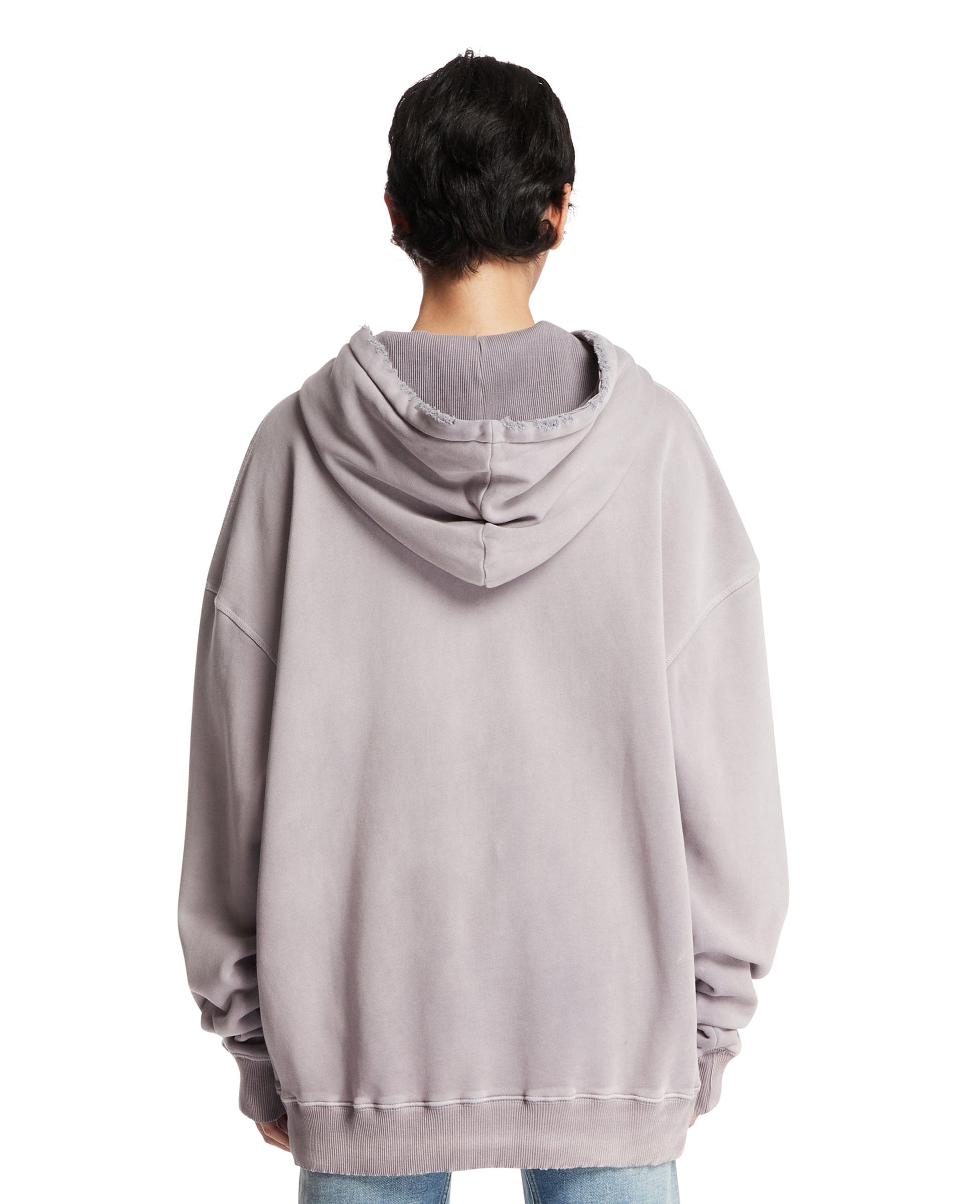 ANTIK DENIM Felpa Oversize In Cotone Beige