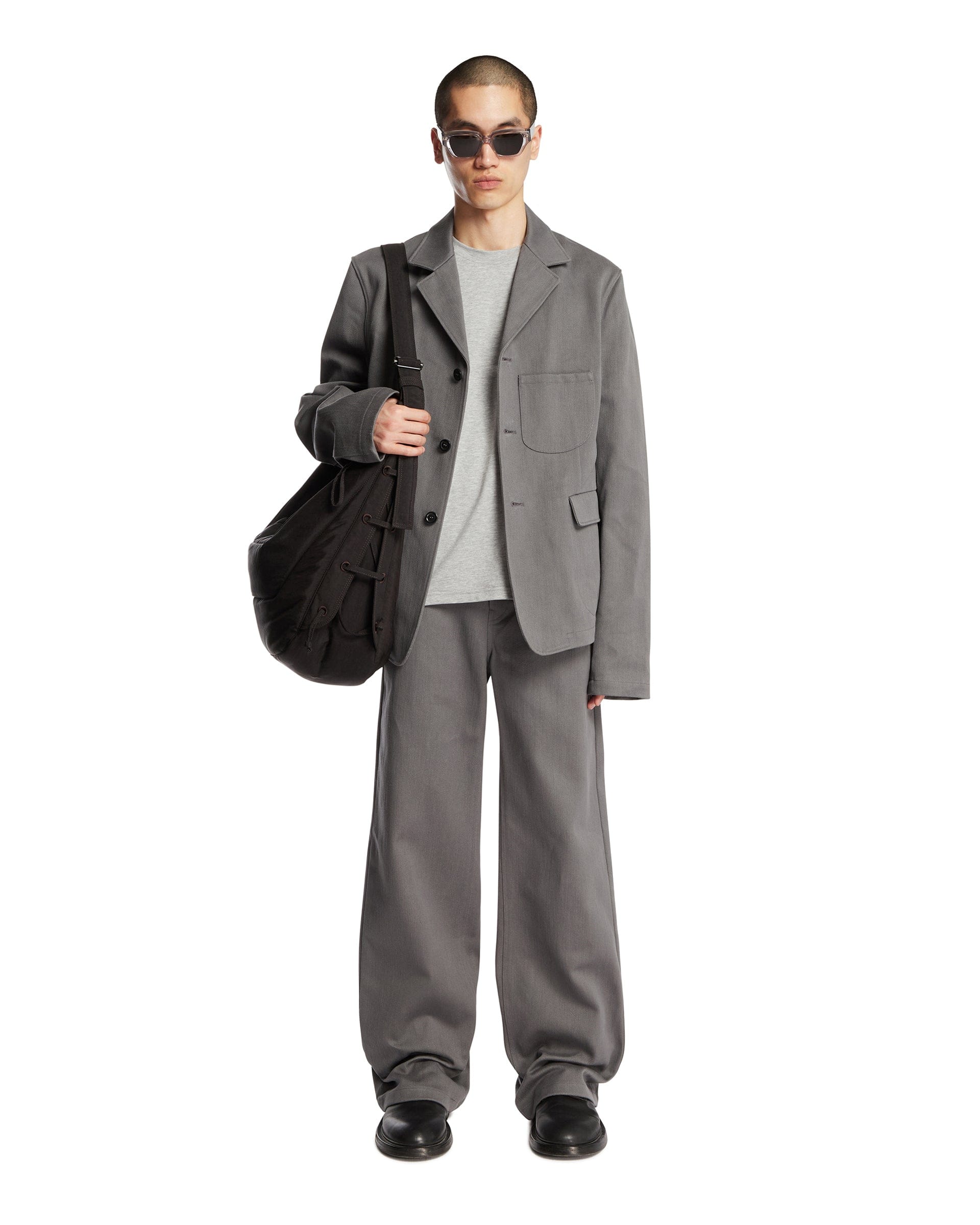 RIER Pantaloni In Cotone Grigi