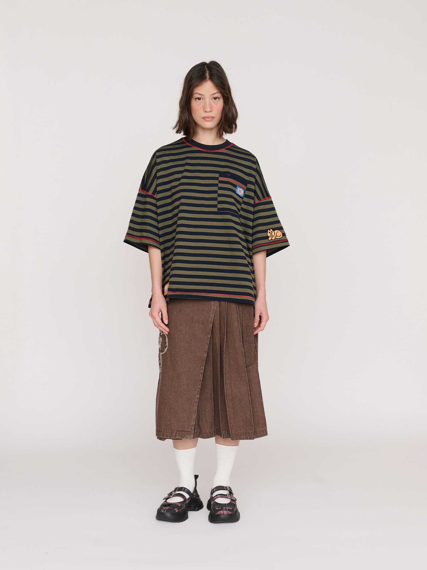 Lazy Oaf Oaf Rail Big Square T - shirt