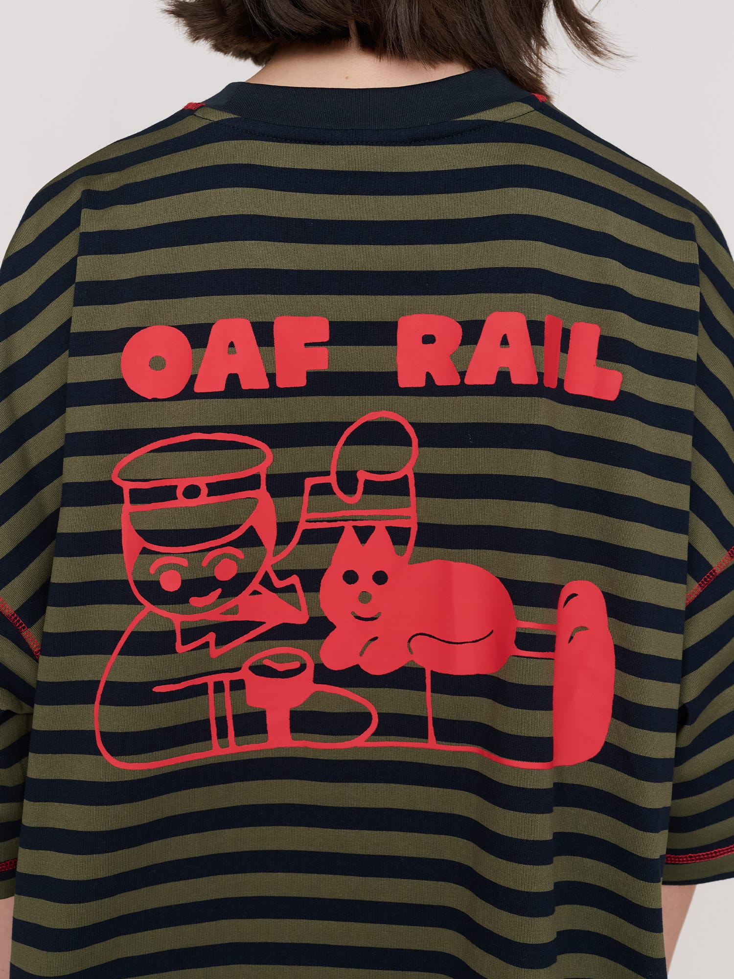Lazy Oaf Oaf Rail Big Square T - shirt