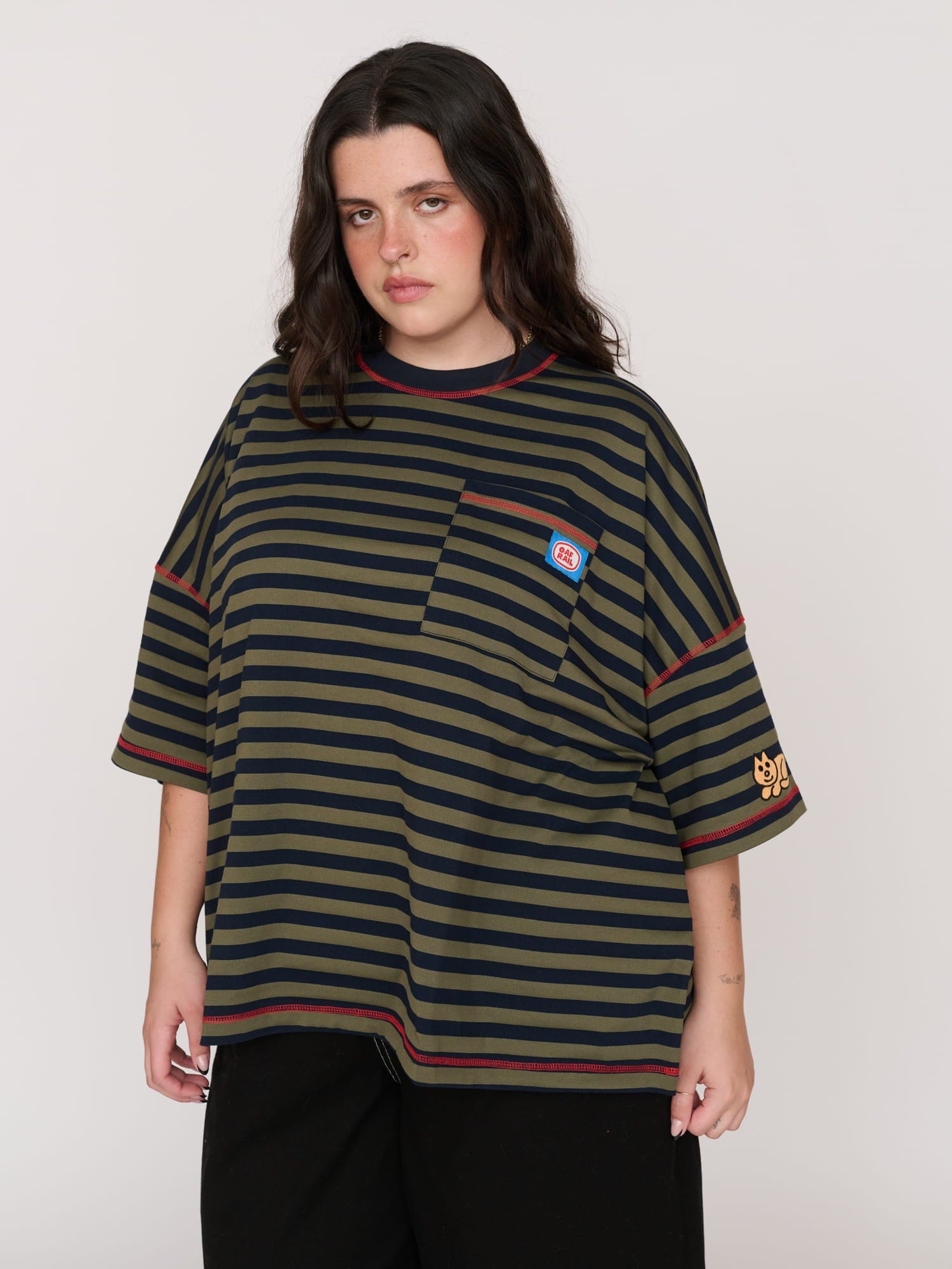 Lazy Oaf Oaf Rail Big Square T - shirt