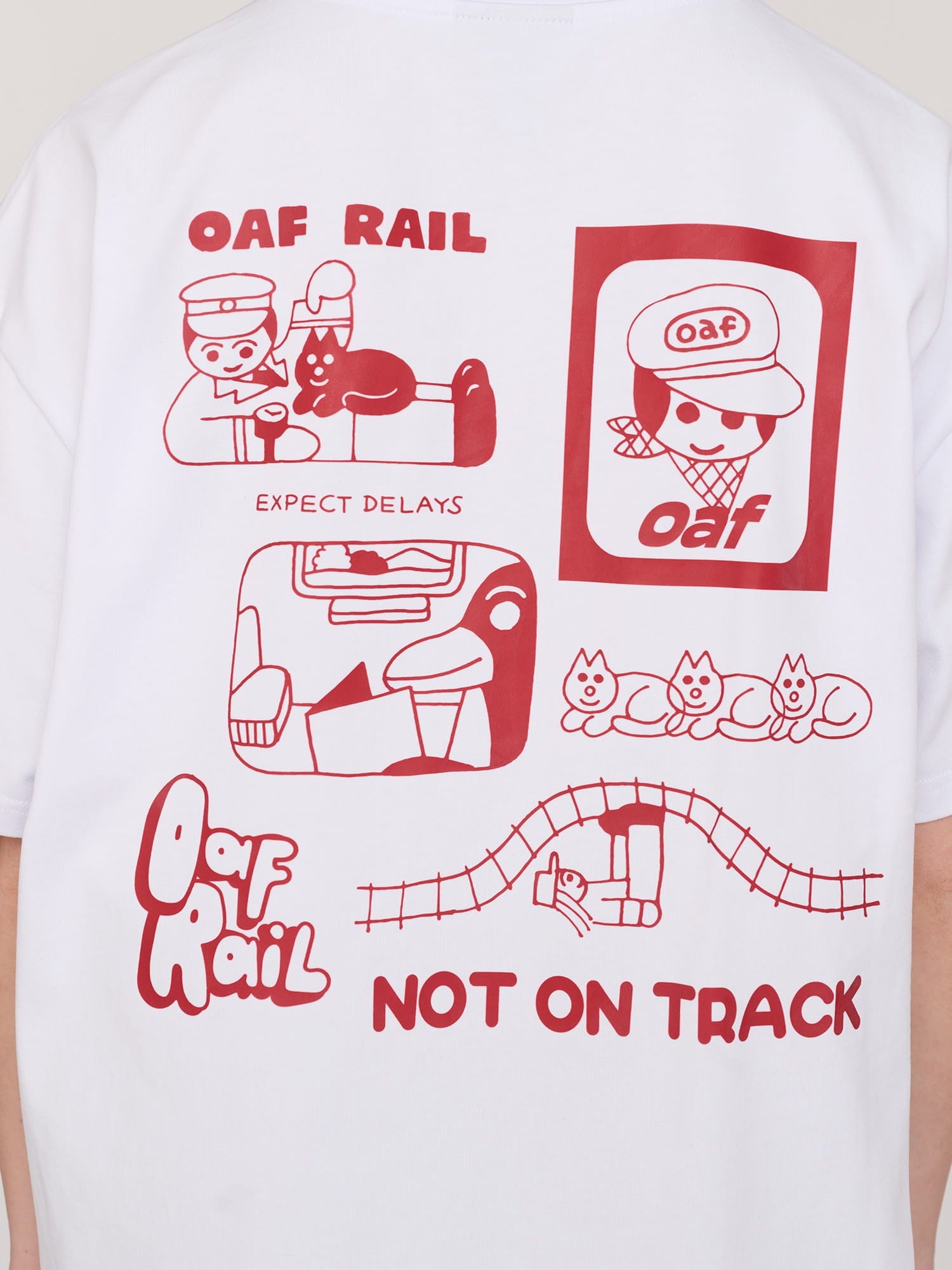 Lazy Oaf Not On The Track T - shirt