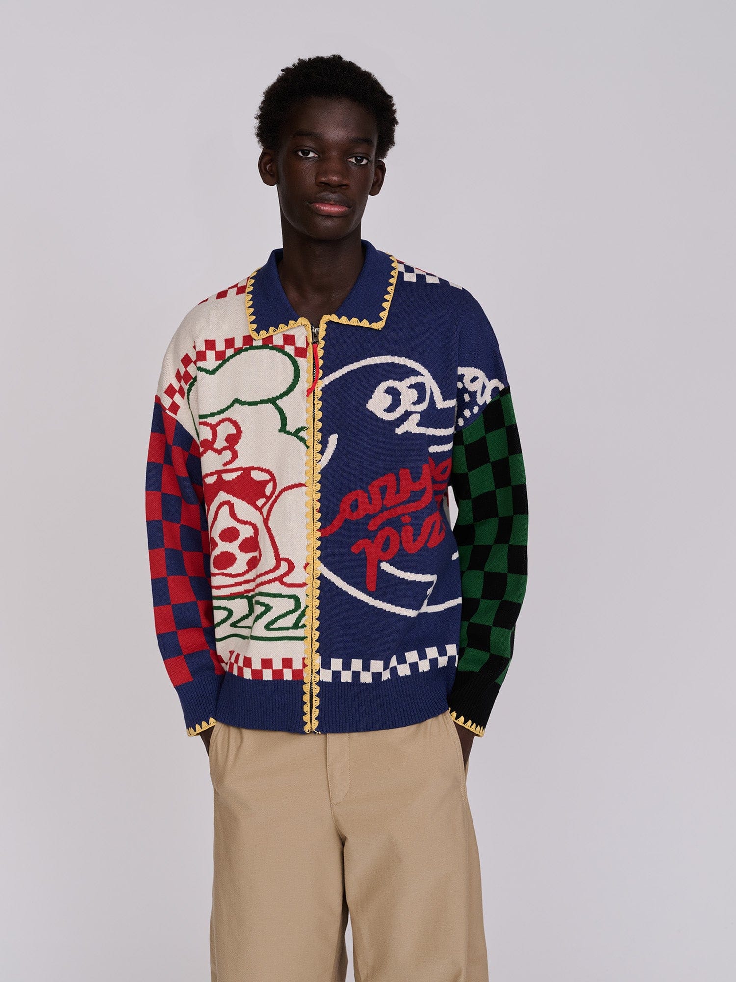 Lazy Oaf Pizza Baby Cardigan