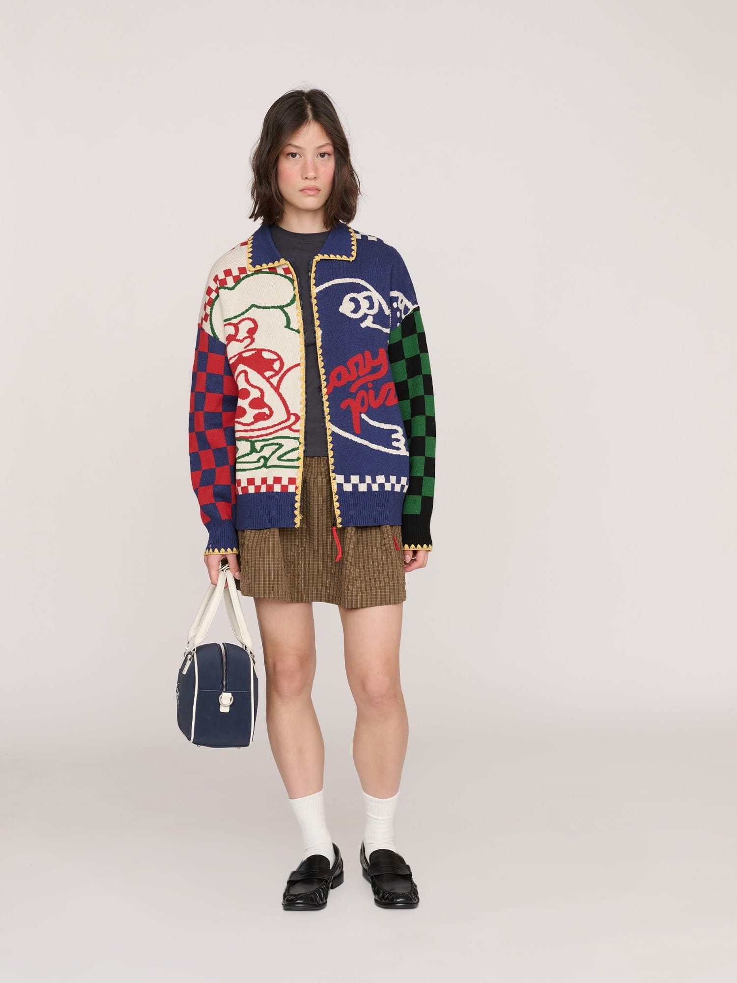 Lazy Oaf Pizza Baby Cardigan