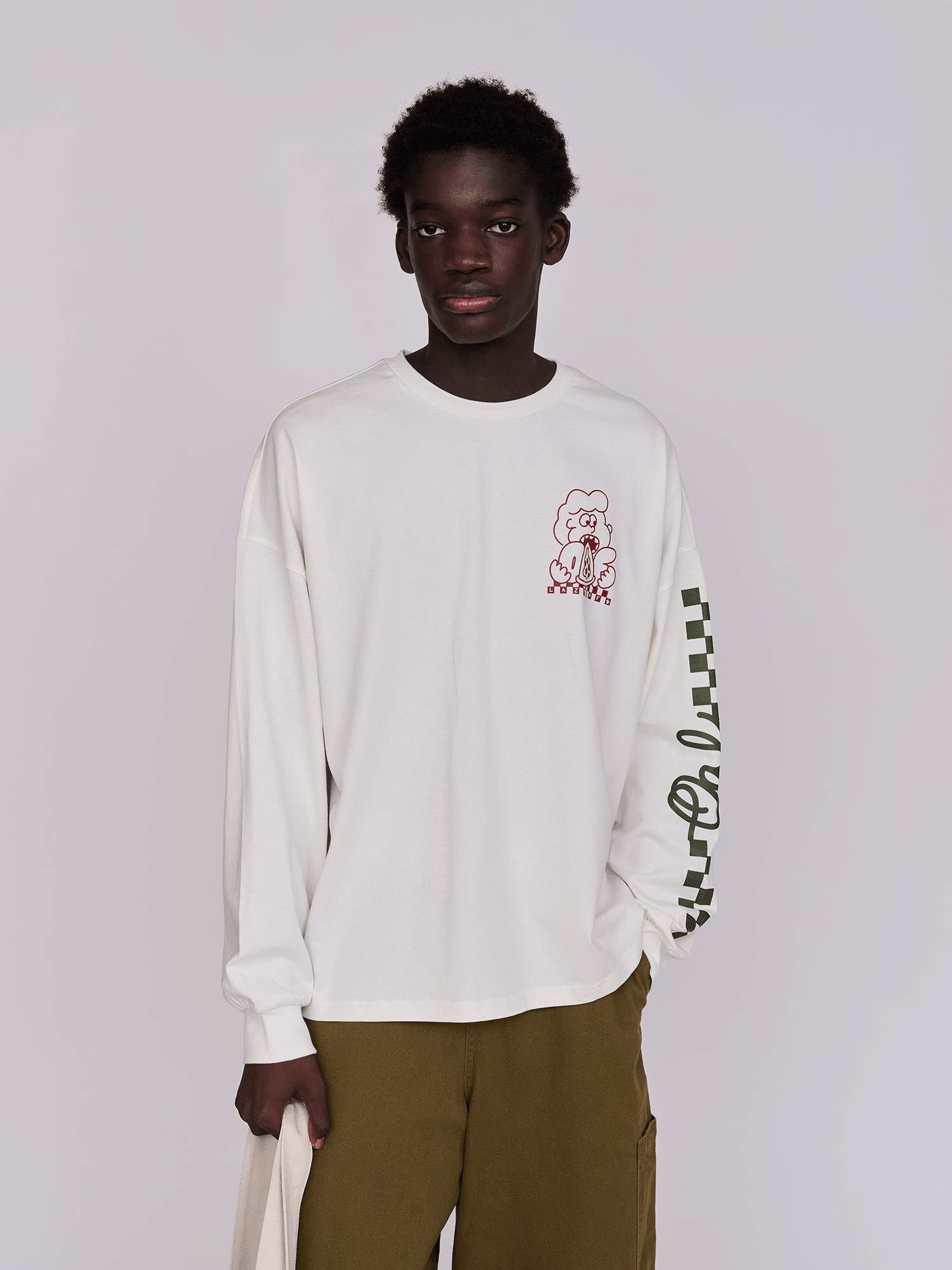 Lazy Oaf Pizza Time Long Sleeve T - Shirt