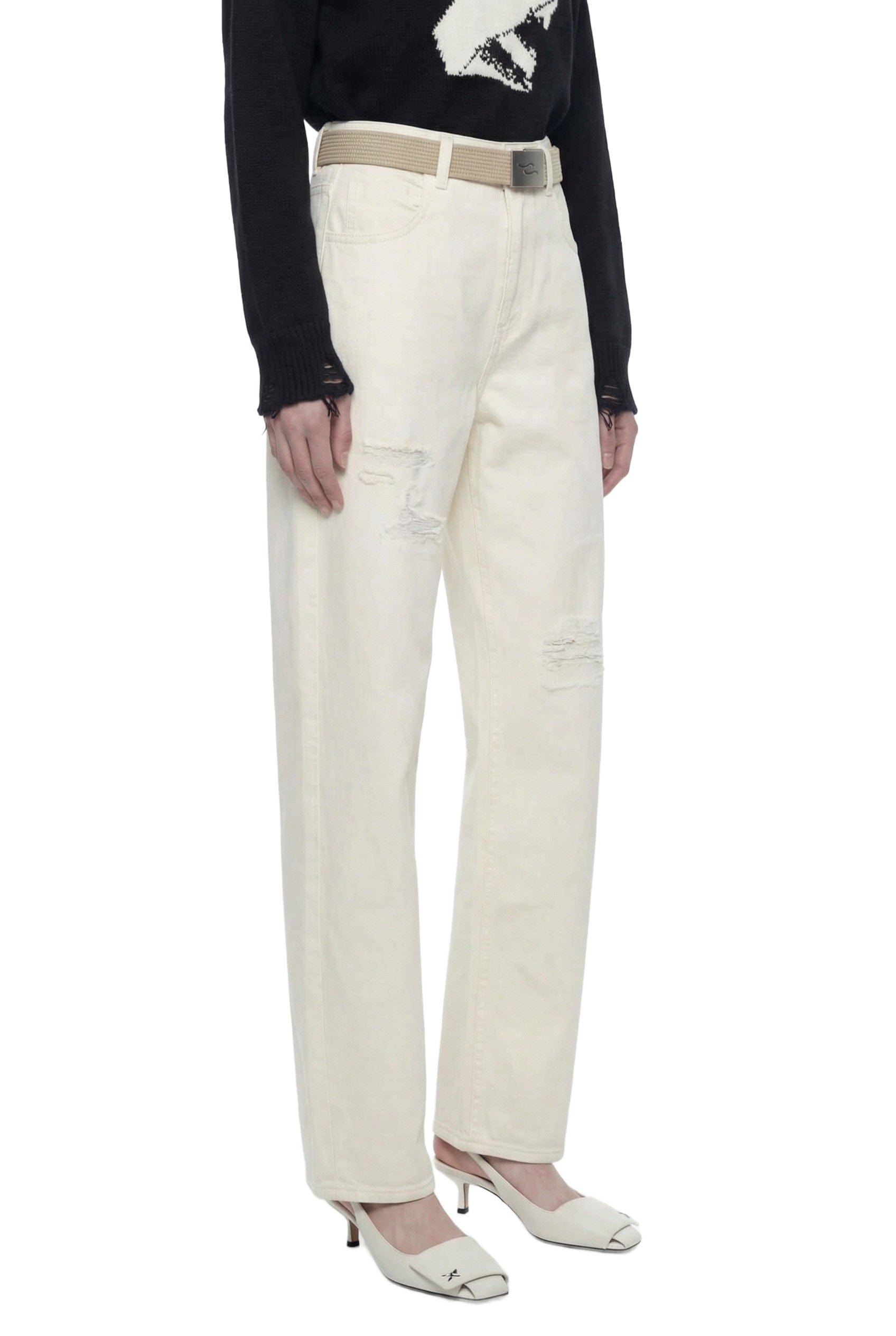 Ssheena Distressed Baggy Jeans