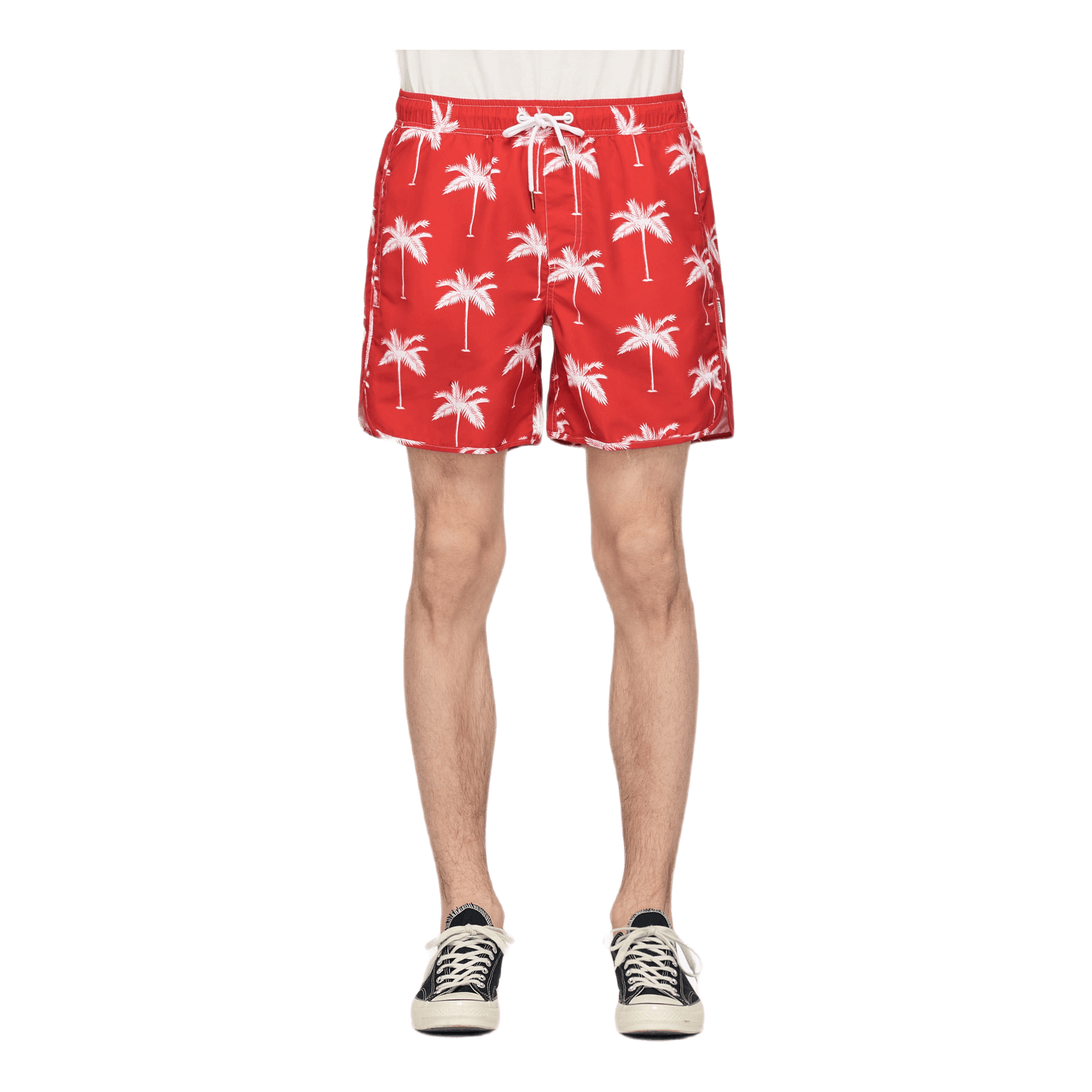 Dedicated Palms Swim Short Red