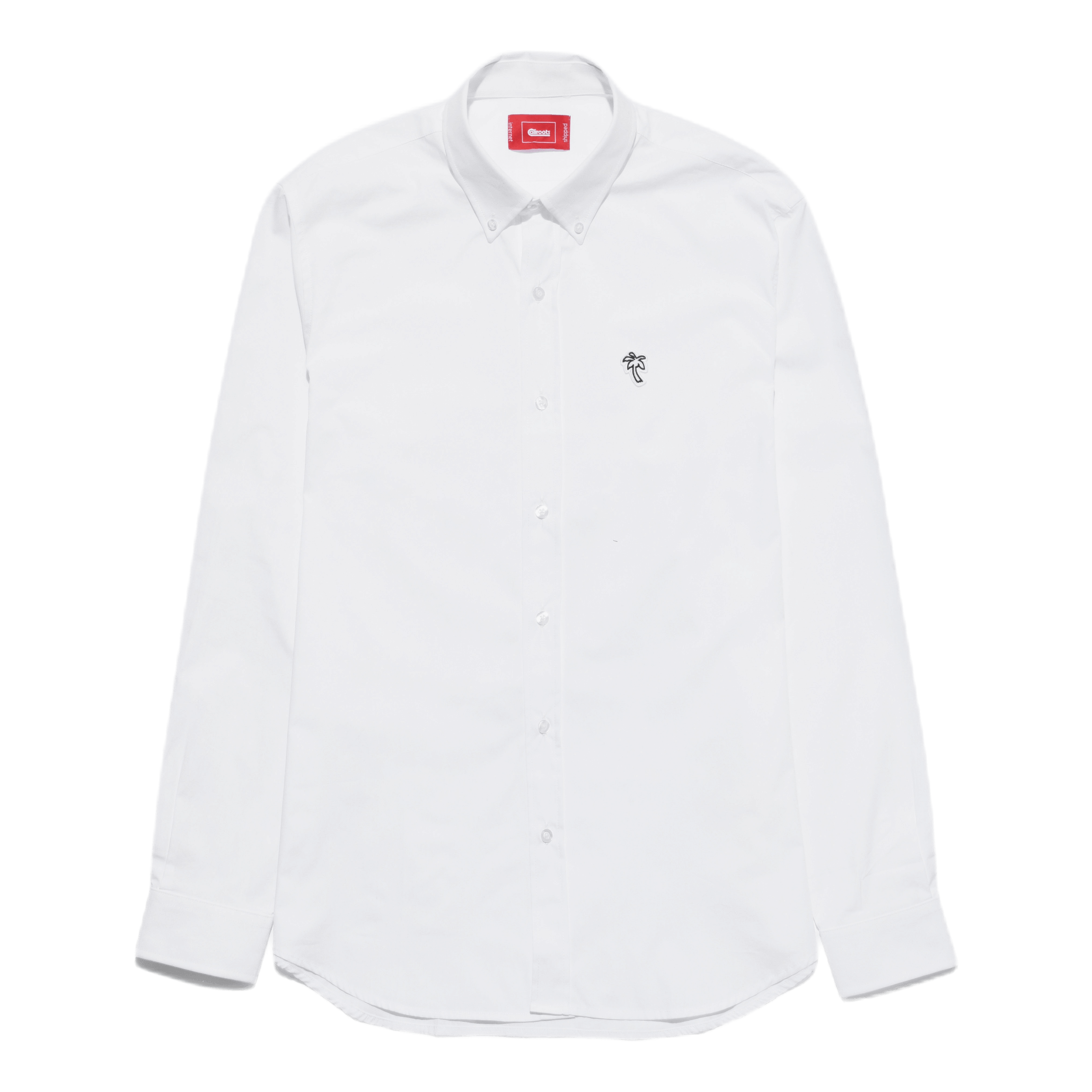 WHITE* Poplin Palm Shirt White