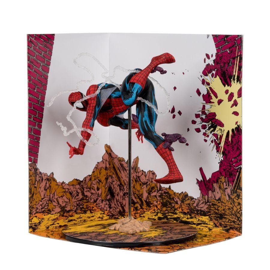 Mcfarlane Toys Marvel Comics - Spiderman (Amazing Spider - Man #318) 1:10 Scale Figure