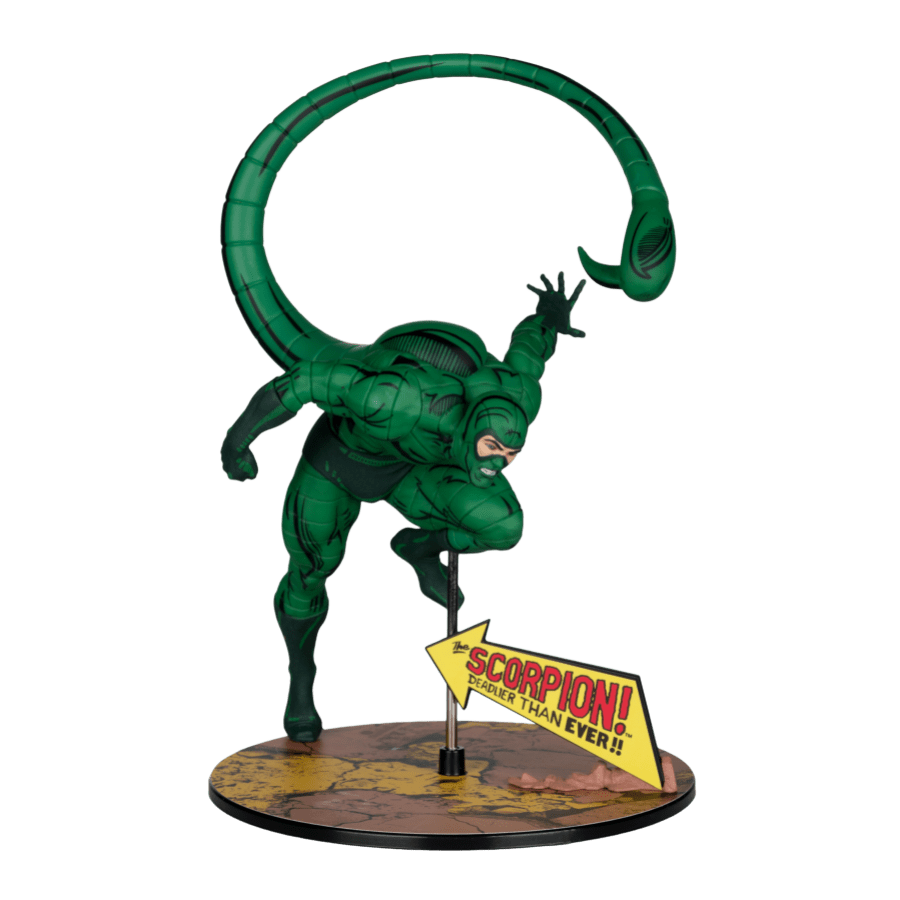 Mcfarlane Toys Marvel Comics - Scorpion (Amazing Spider - Man #318) 1:10 Scale Figure
