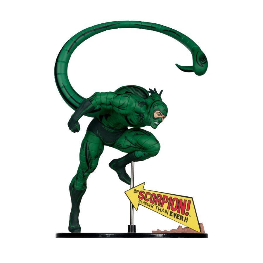 Mcfarlane Toys Marvel Comics - Scorpion (Amazing Spider - Man #318) 1:10 Scale Figure