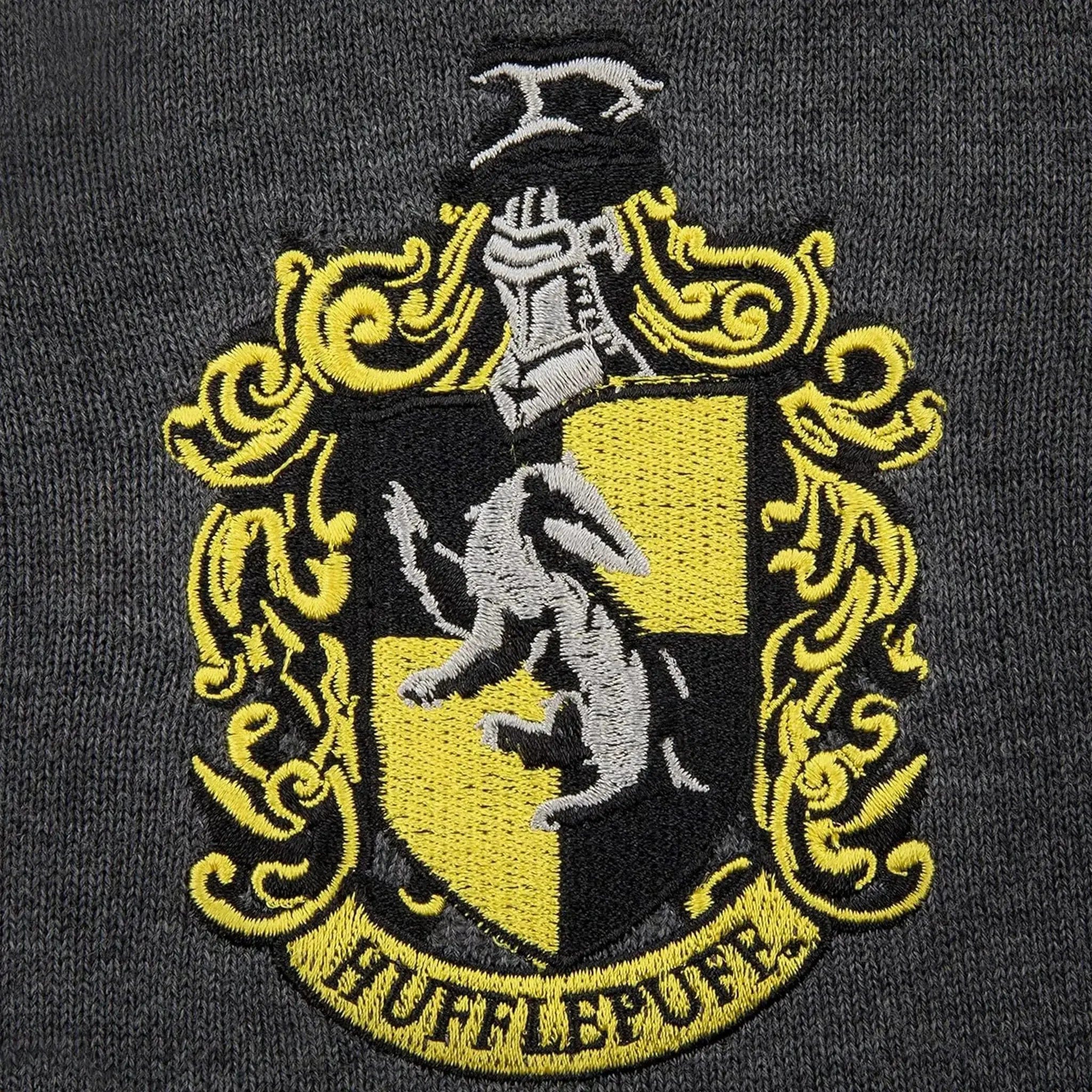 Cinereplicas Harry Potter [Wizarding World] - Hufflepuff Soft - Touch Knit V - Neck Sweater - Cinereplicas
