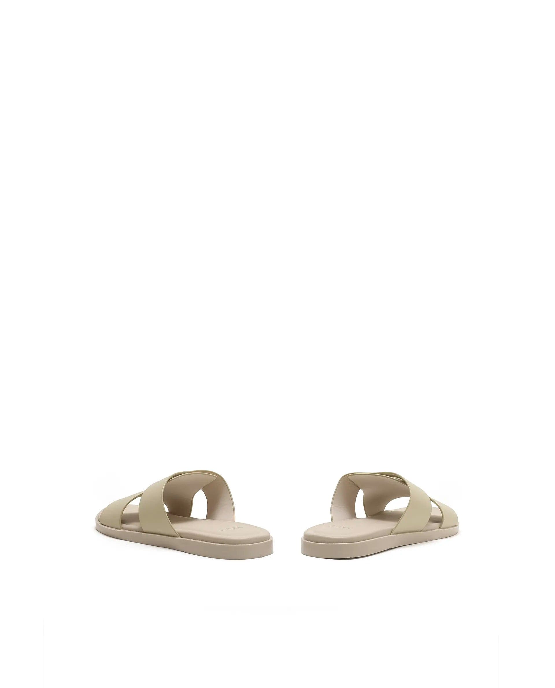 Rarez Men's Jaxa Dusky Yellow Leather Regular Sandal