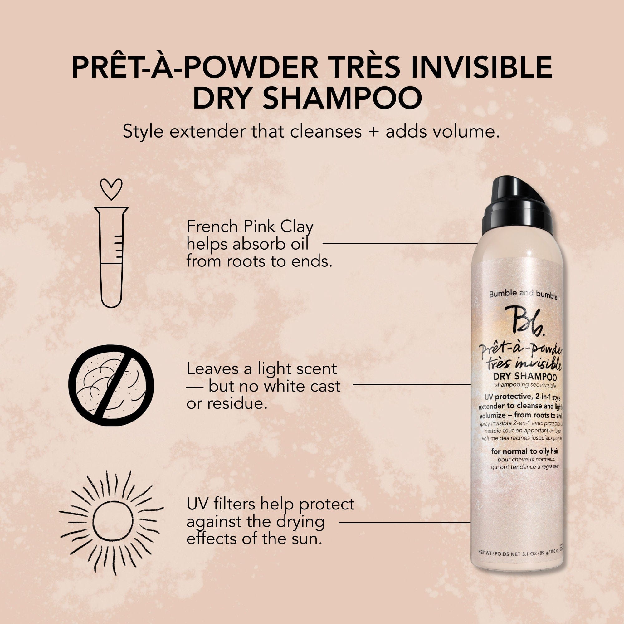 Bumble and Bumble Prêt - à - Powder Très Invisible Dry Shampoo