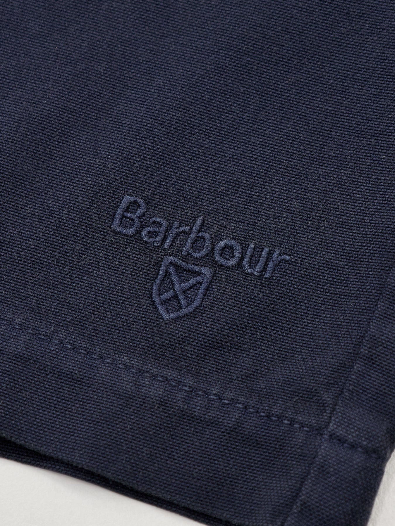 Barbour Lifestyle Barbour Washed Oxford Relaxed Shorts Navy