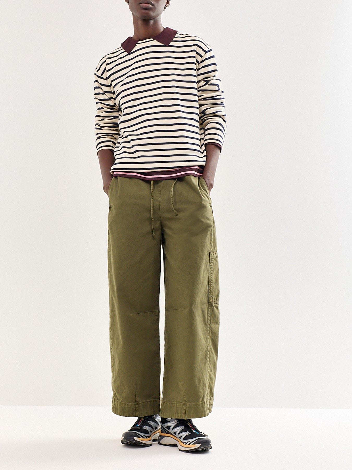 Boii Nete Stripe Long Sleeve T - Shirt Multi