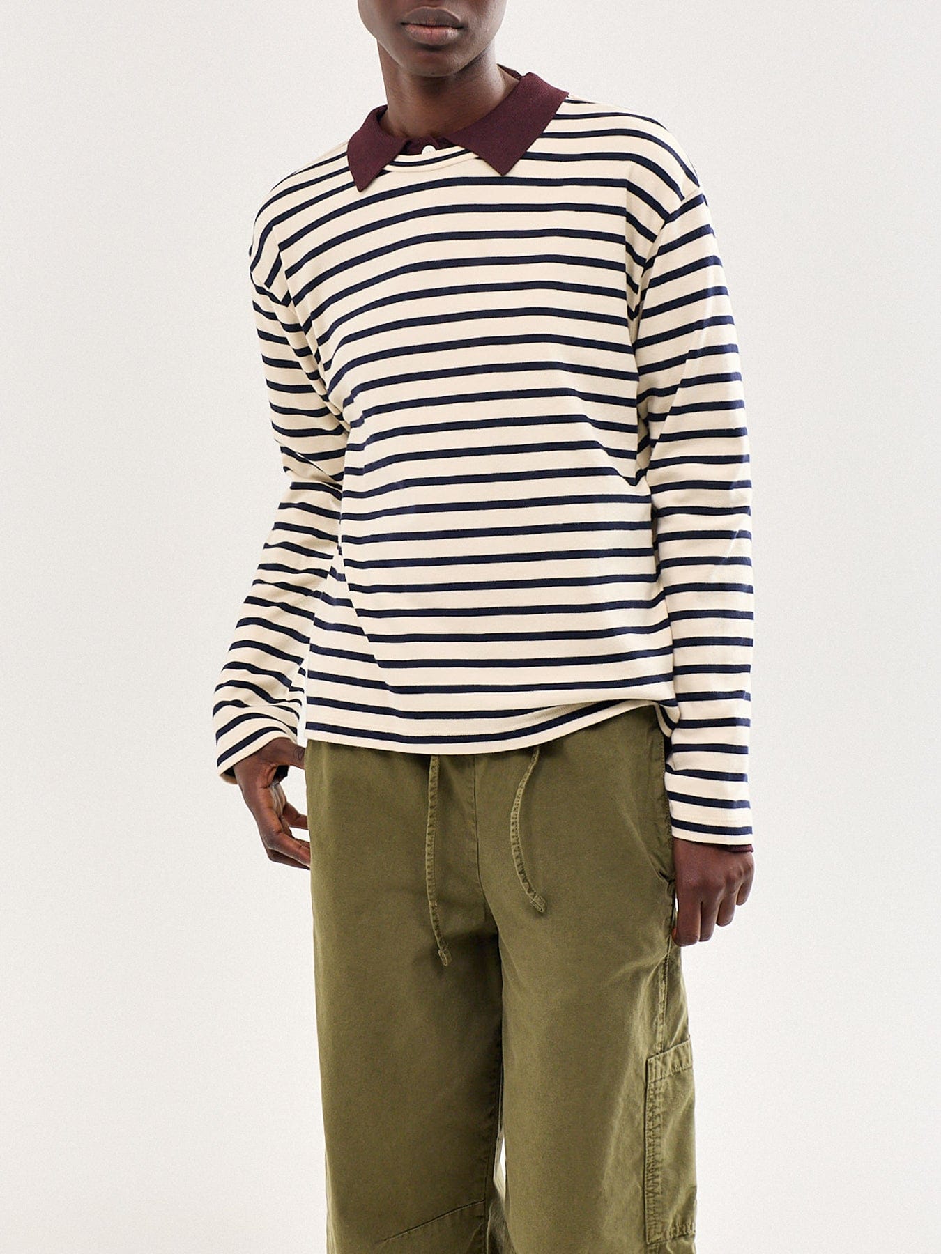 Boii Nete Stripe Long Sleeve T - Shirt Multi