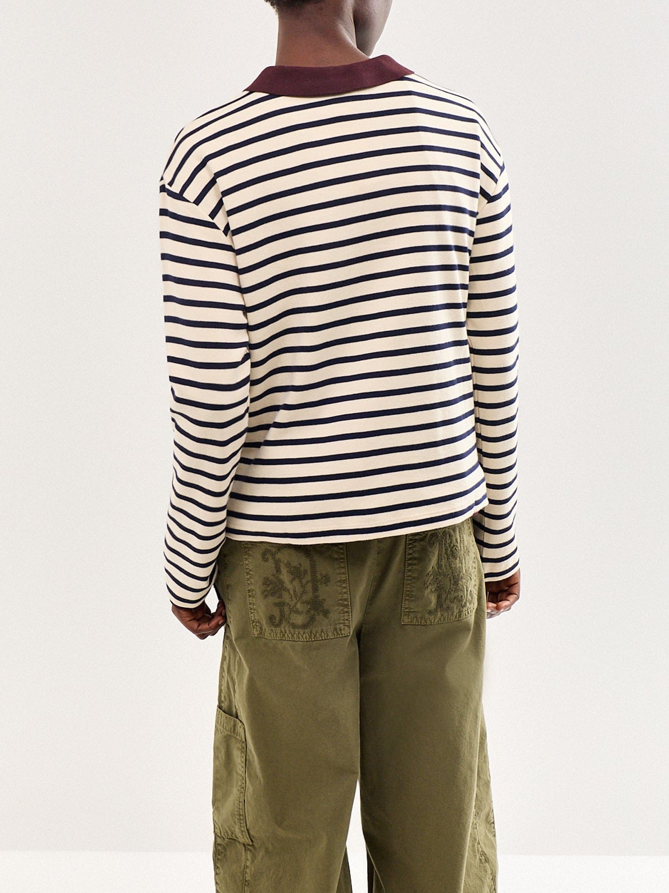 Boii Nete Stripe Long Sleeve T - Shirt Multi