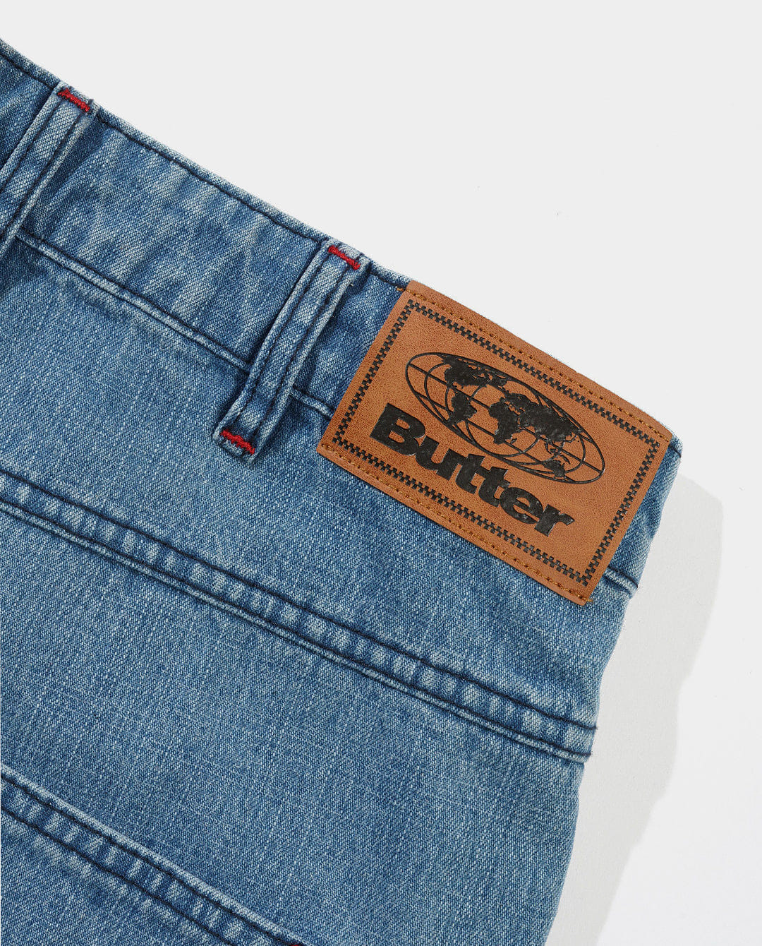 Butter Goods - Blotch Denim Jeans - Streaky Blue