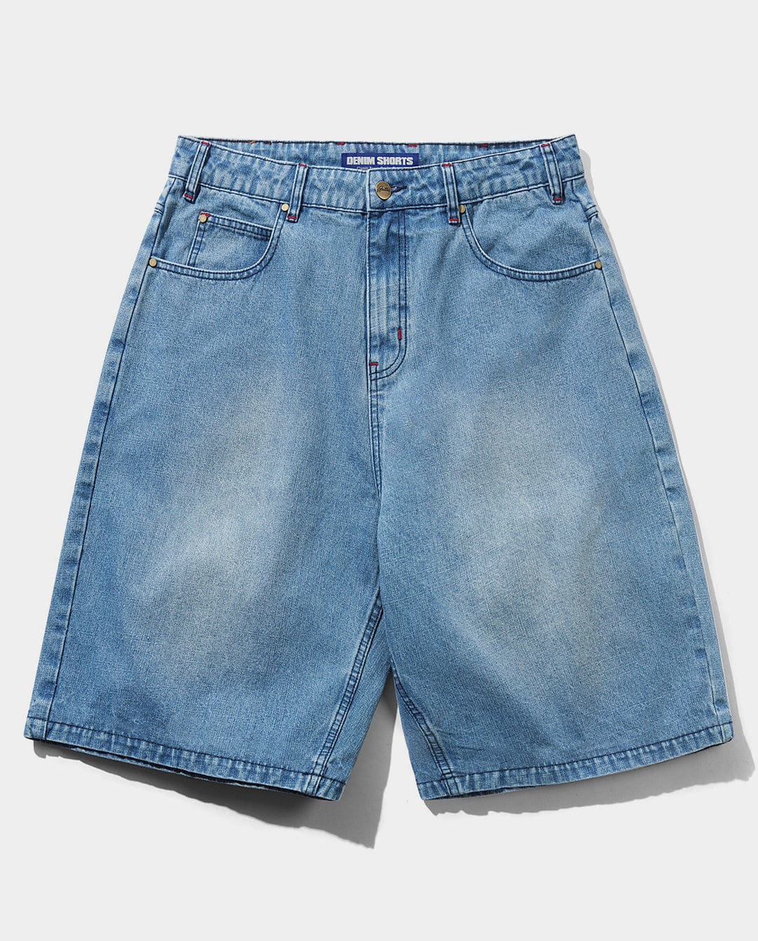 Butter Goods - Blotch Denim Shorts - Streaky Blue