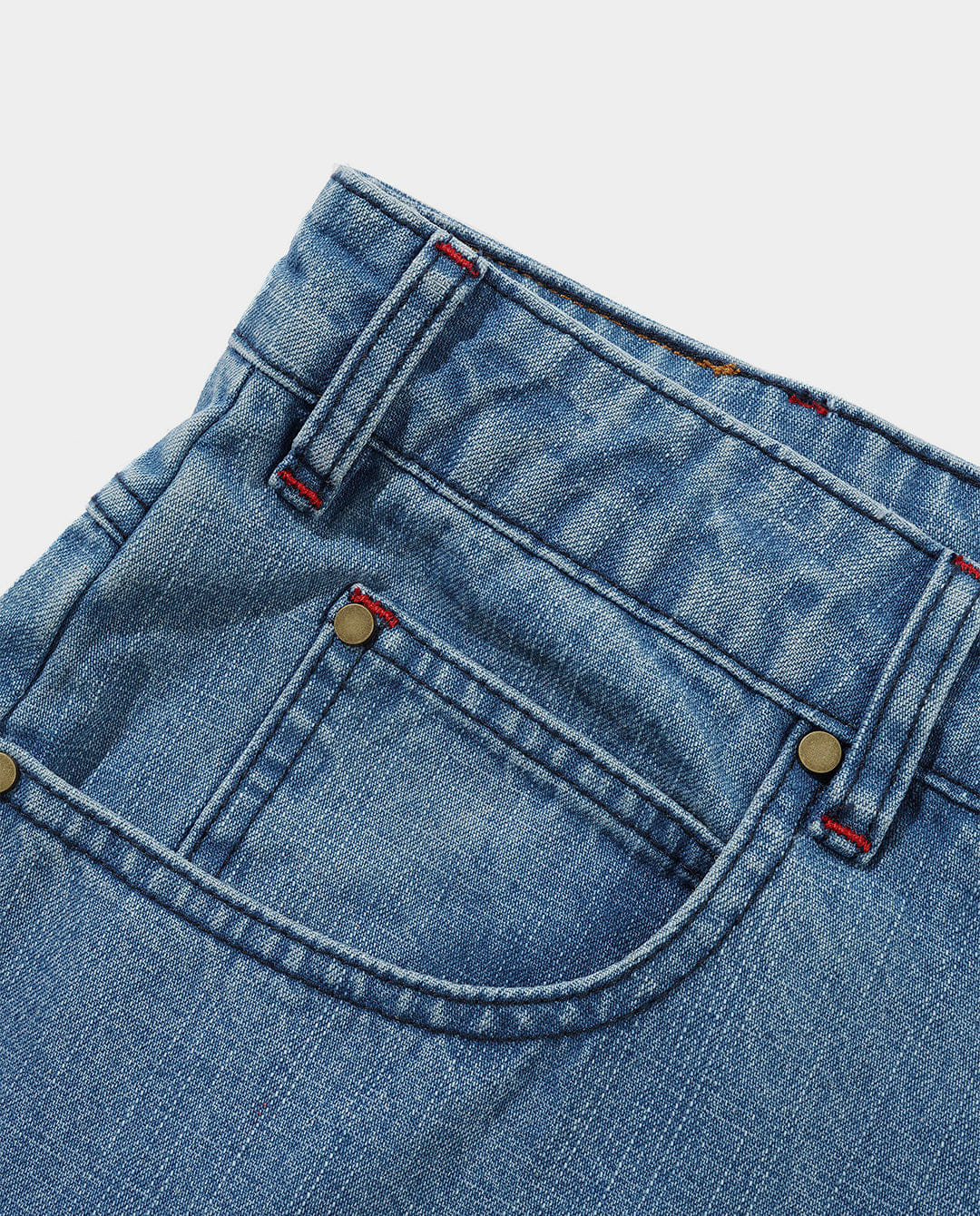 Butter Goods - Blotch Denim Shorts - Streaky Blue