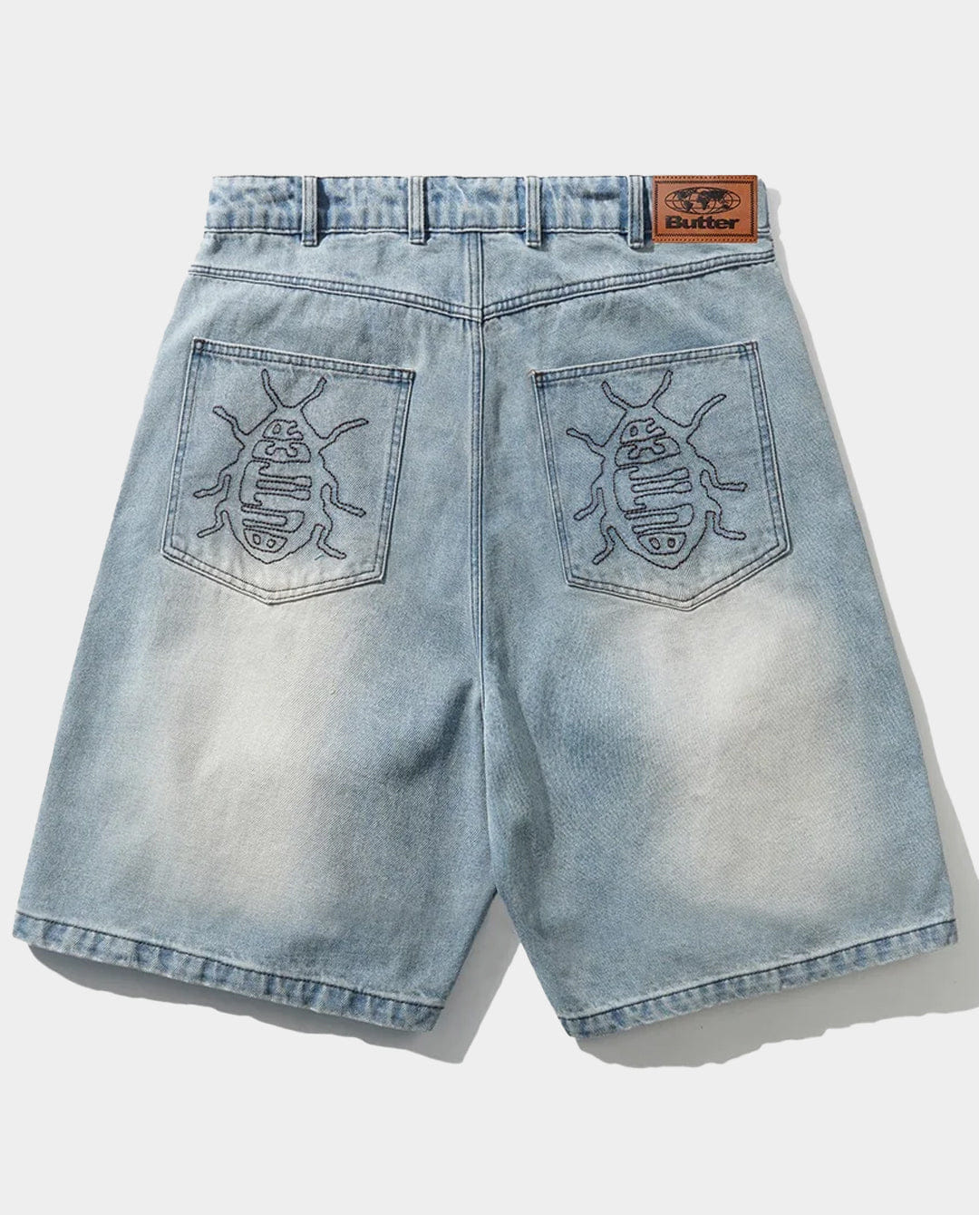 Butter Goods - Roach Denim Shorts - Distressed Indigo