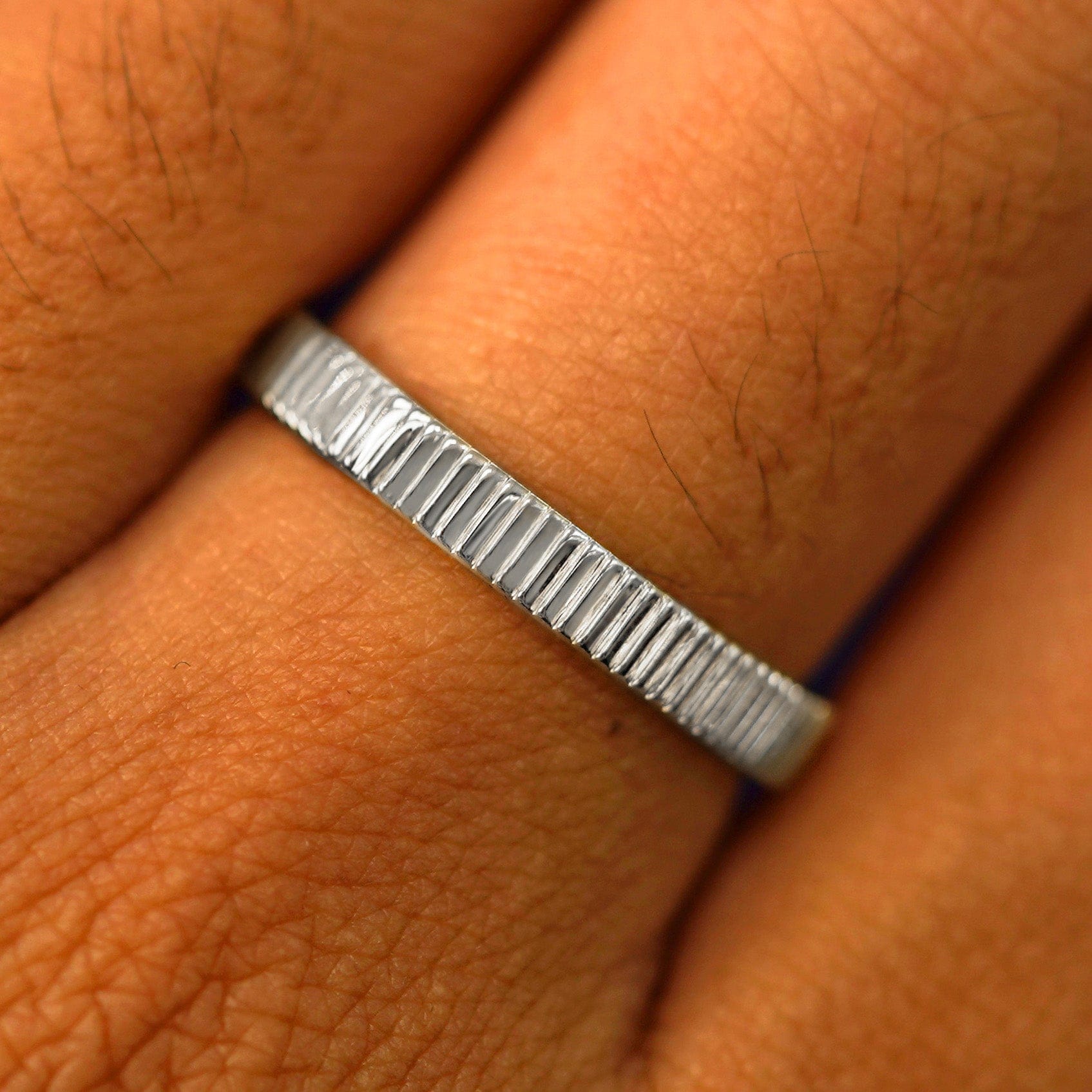 Automic Gold Studio Silver Edge Band