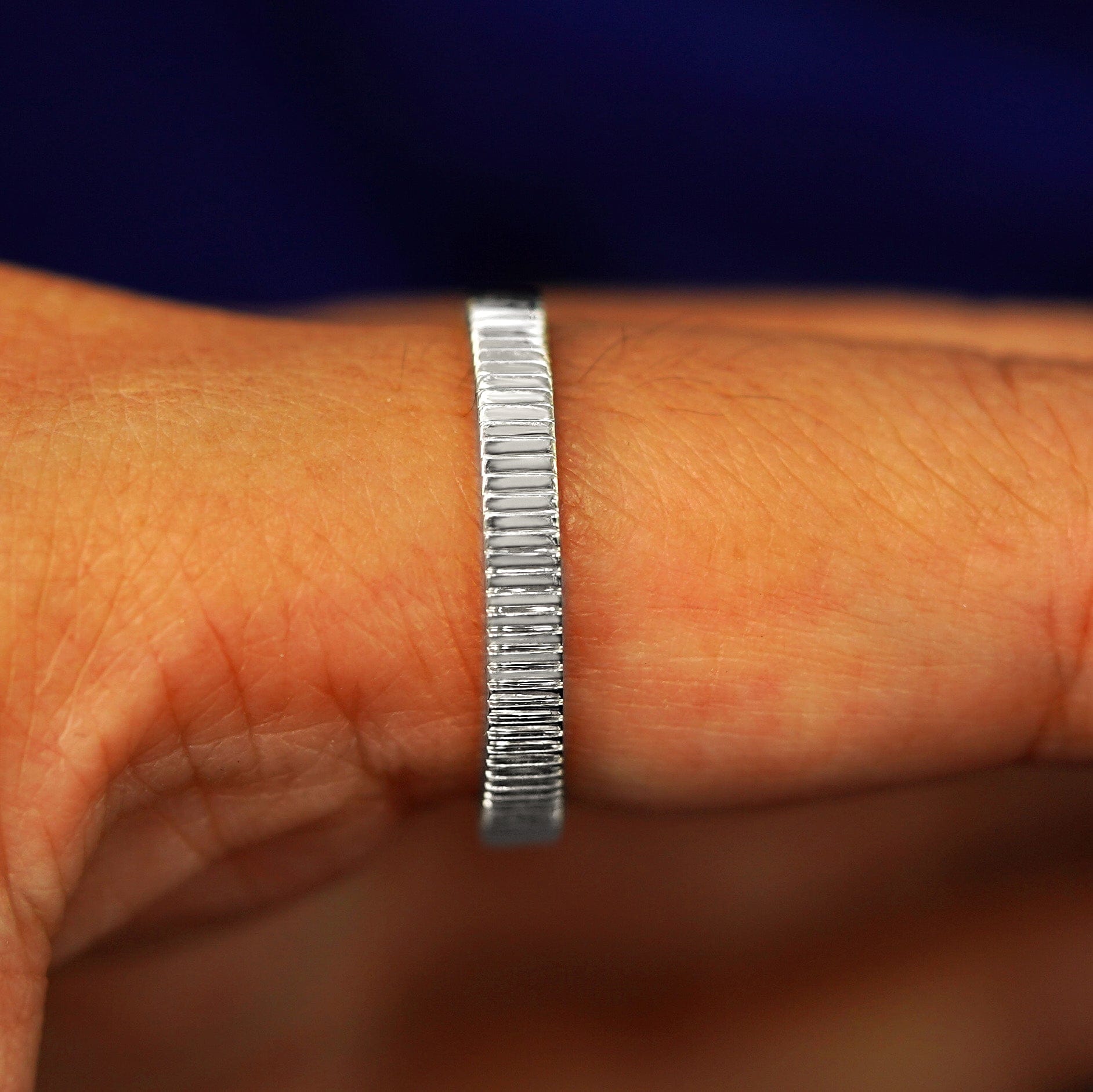Automic Gold Studio Silver Edge Band